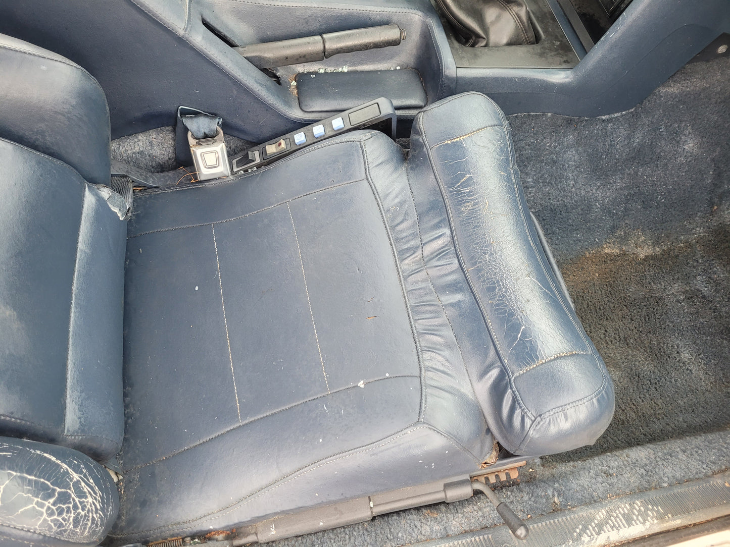 Stock 2657. 1987 Ford Mustang Mclaren Convertible 5.0L Engine T5 Manual Trans 95k Miles - The Parts Farm