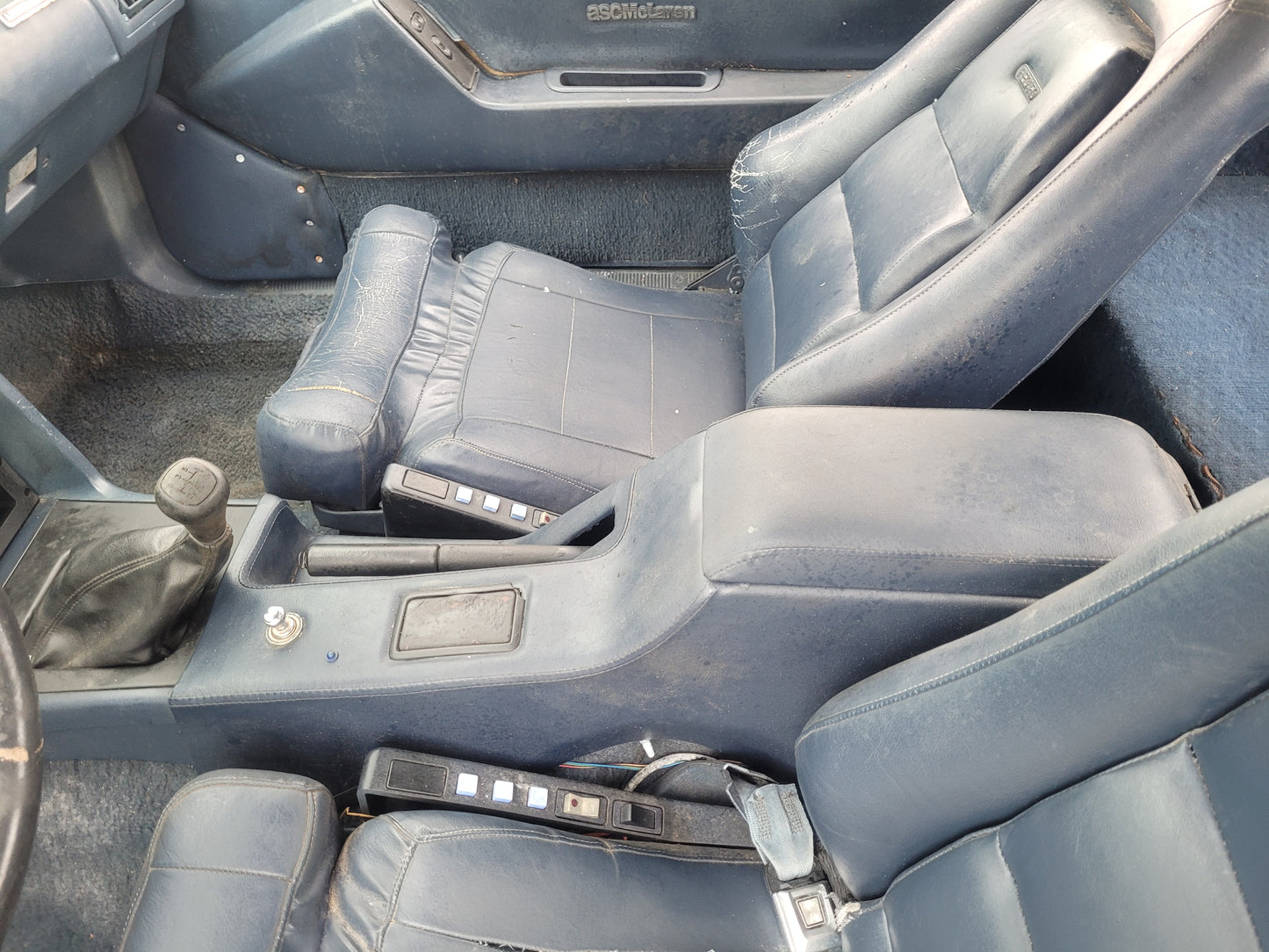 Stock 2657. 1987 Ford Mustang Mclaren Convertible 5.0L Engine T5 Manual Trans 95k Miles - The Parts Farm