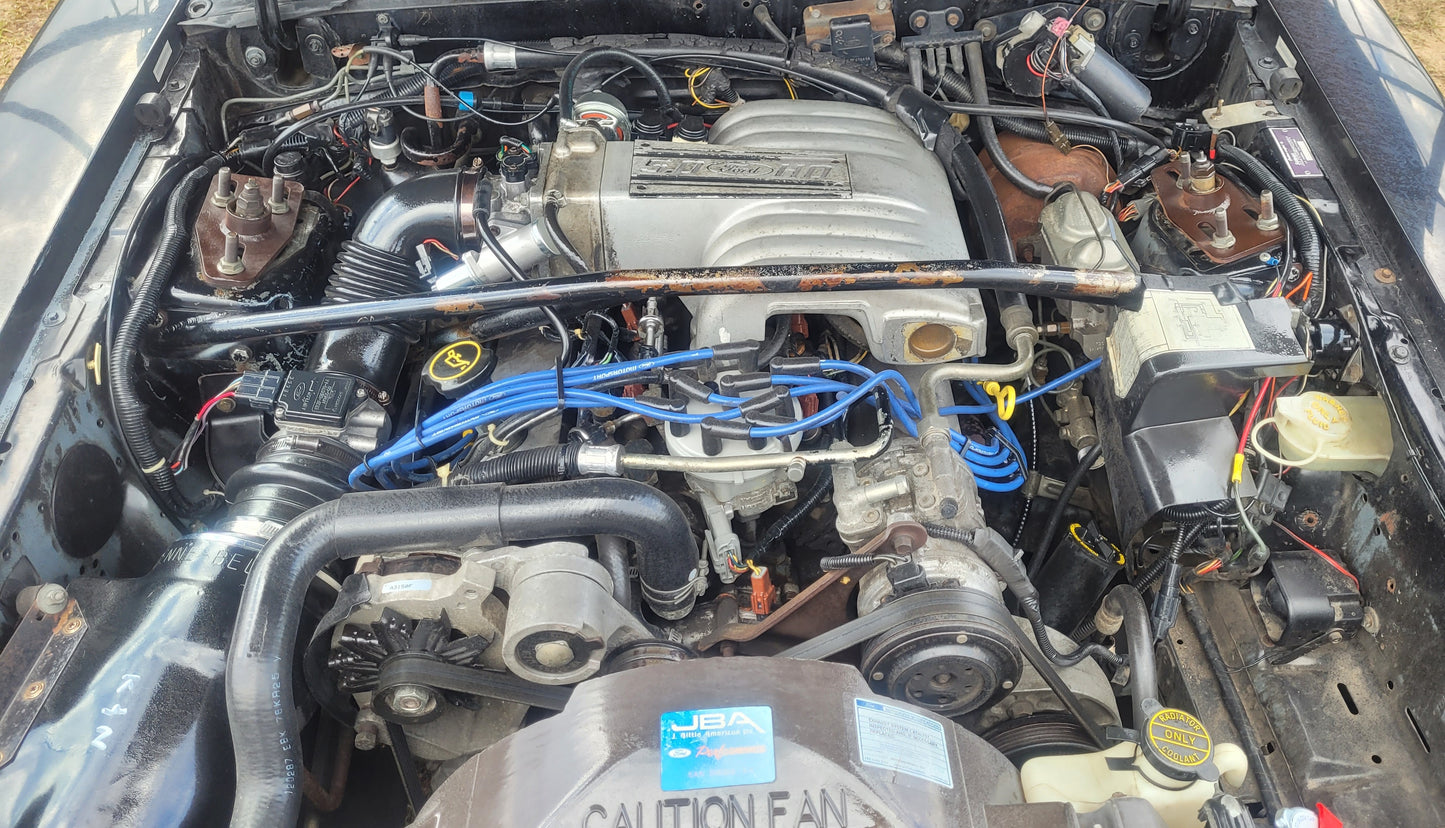 Stock 2659. 1988 Ford Mustang Saleen #200 5.0L V8 Windsor Engine T5 M/T Sold Sold Sold - The Parts Farm