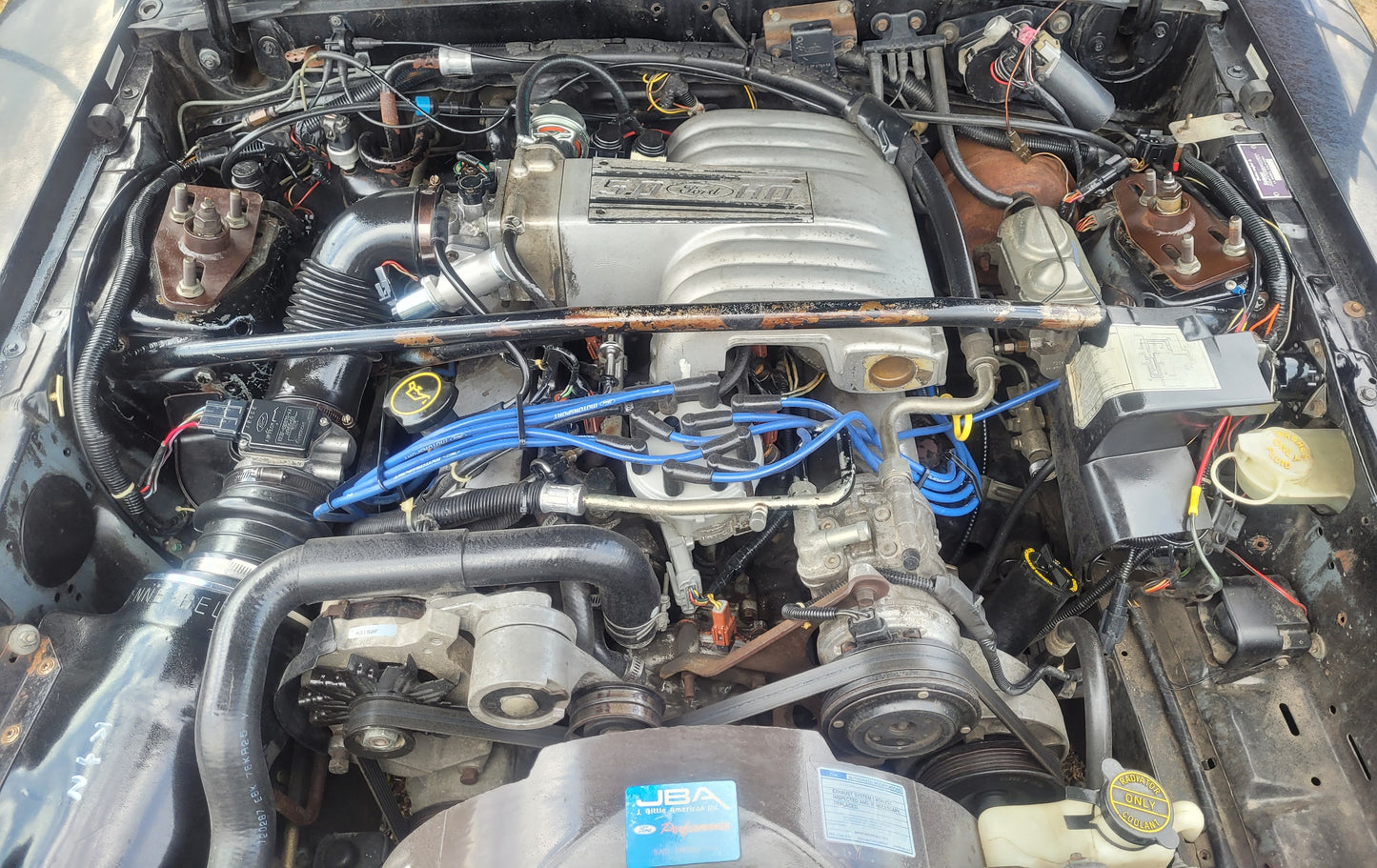 Stock 2659. 1988 Ford Mustang Saleen #200 5.0L V8 Windsor Engine T5 M/T Sold Sold Sold - The Parts Farm