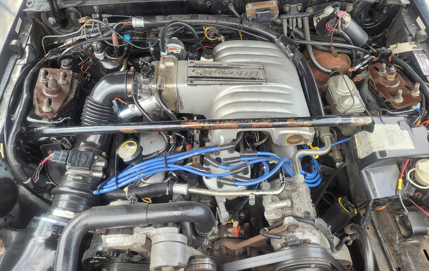 Stock 2659. 1988 Ford Mustang Saleen #200 5.0L V8 Windsor Engine T5 M/T Sold Sold Sold - The Parts Farm