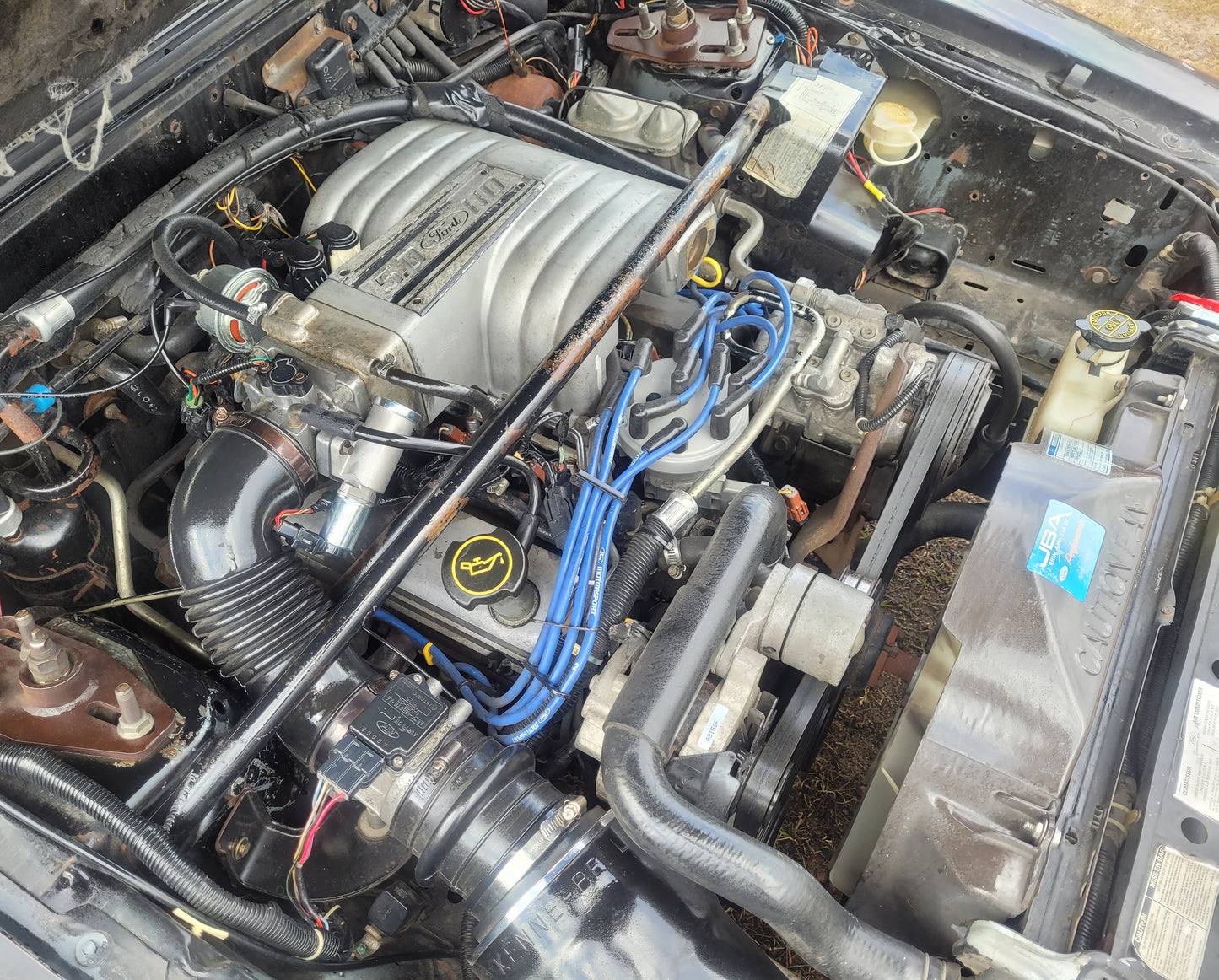 Stock 2659. 1988 Ford Mustang Saleen #200 5.0L V8 Windsor Engine T5 M/T Sold Sold Sold - The Parts Farm