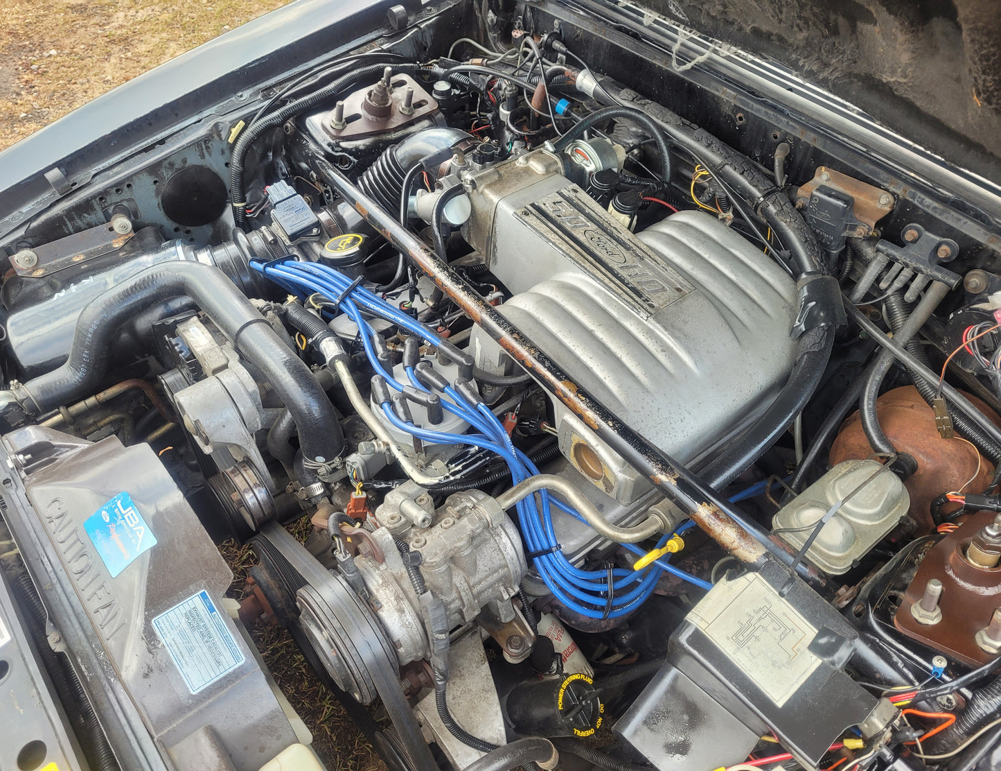 Stock 2659. 1988 Ford Mustang Saleen #200 5.0L V8 Windsor Engine T5 M/T Sold Sold Sold - The Parts Farm