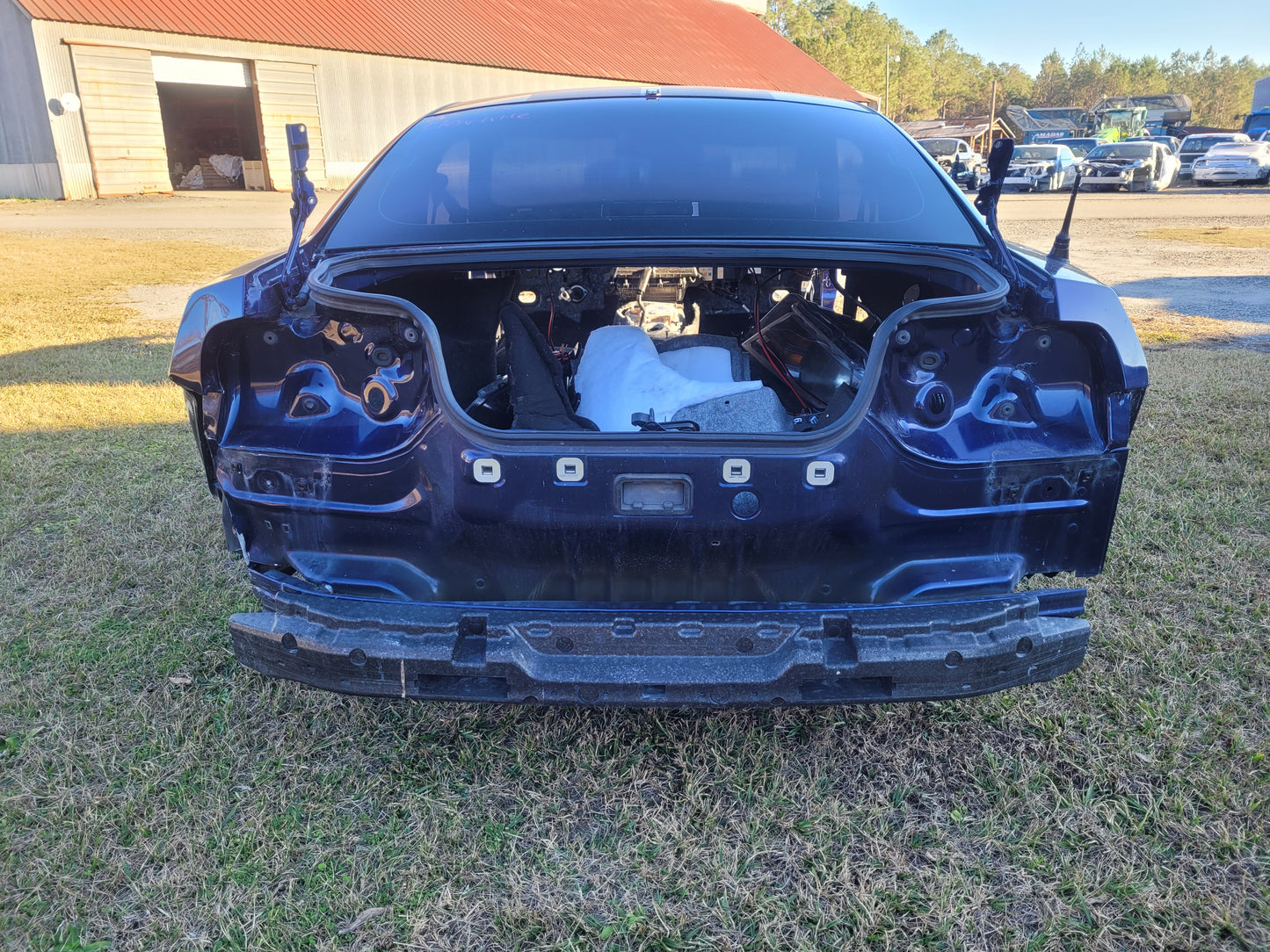 Stock 2653. 2010 Ford Mustang GT Clear Title Frame Shell Body