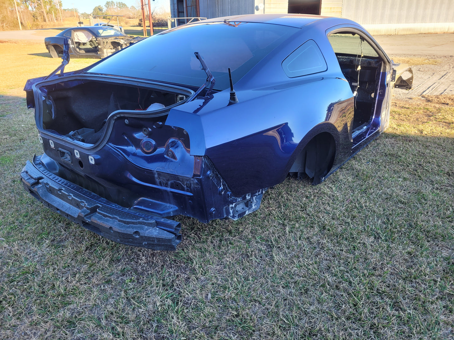 Stock 2653. 2010 Ford Mustang GT Clear Title Frame Shell Body