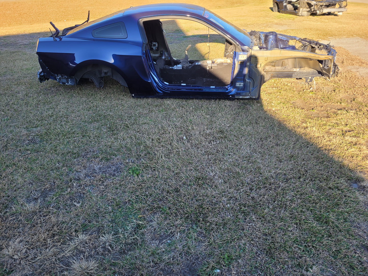 Stock 2653. 2010 Ford Mustang GT Clear Title Frame Shell Body
