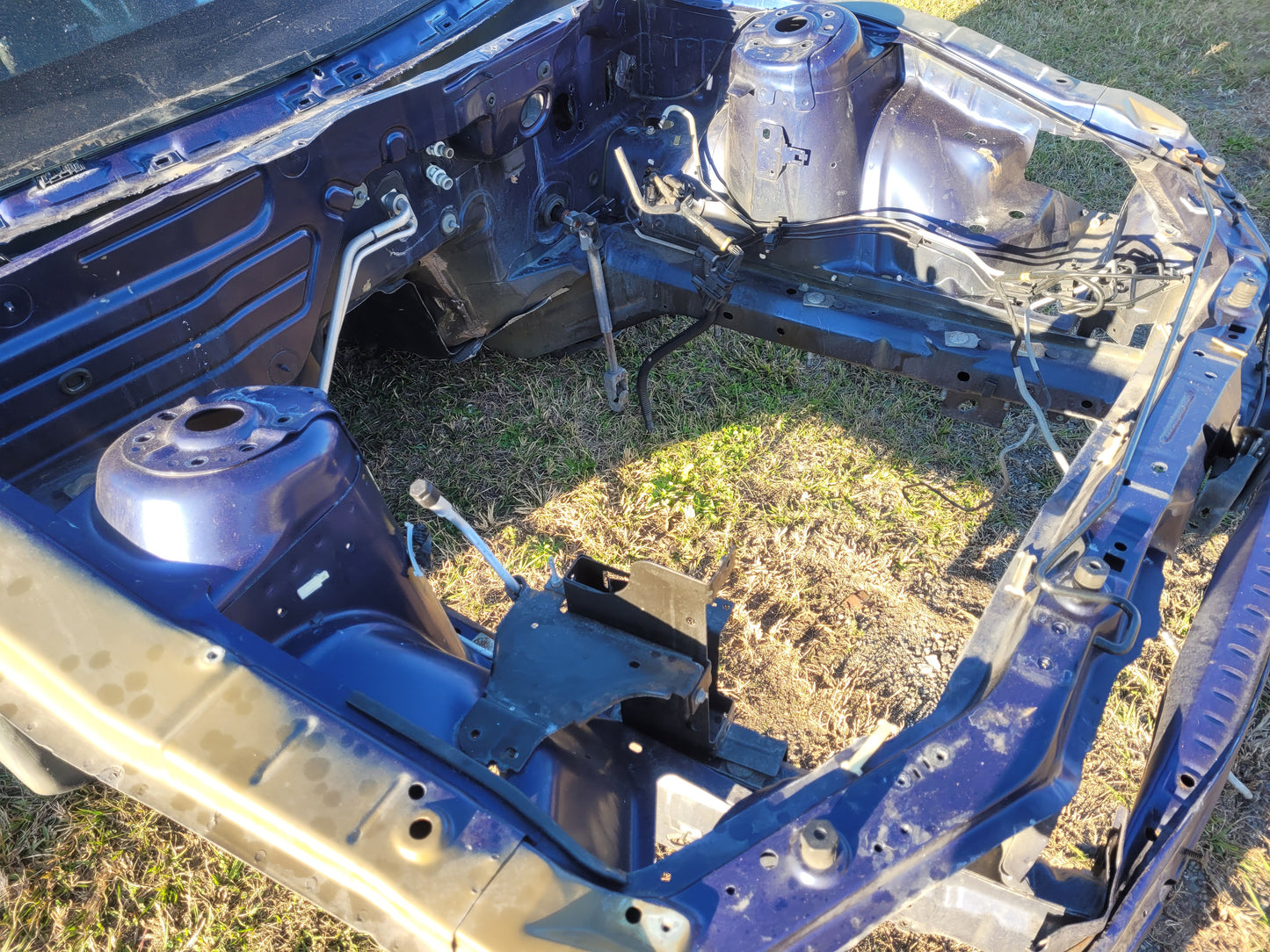 Stock 2653. 2010 Ford Mustang GT Clear Title Frame Shell Body