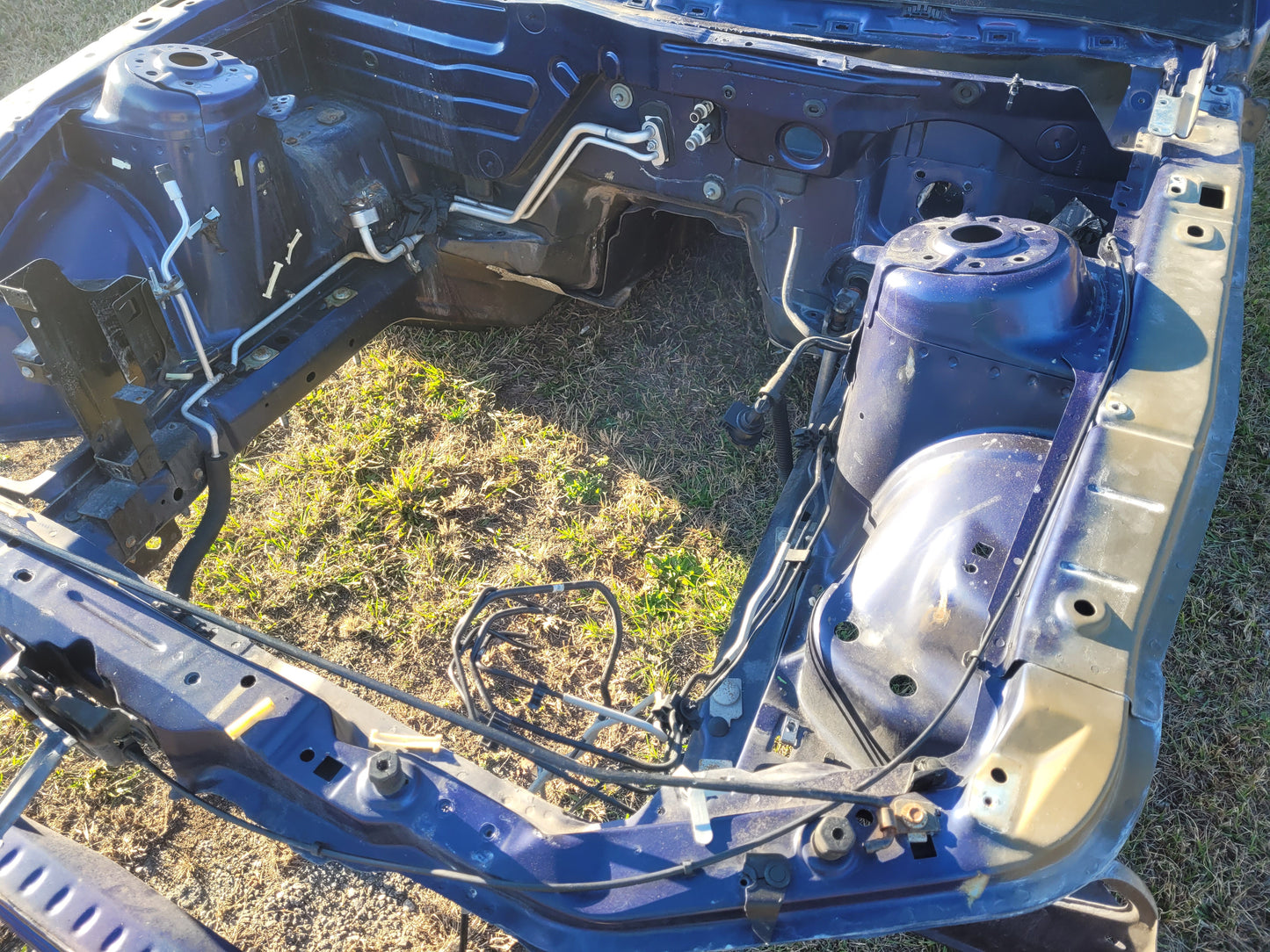 Stock 2653. 2010 Ford Mustang GT Clear Title Frame Shell Body