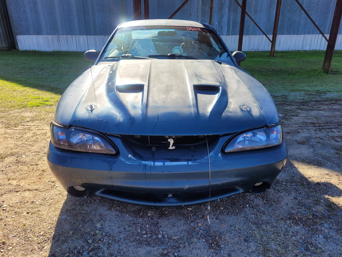 Stock 2668. 1995 Ford Mustang GT Coupe Vortech Supercharged V8 T5 Manny Tranny 153k Miles - The Parts Farm