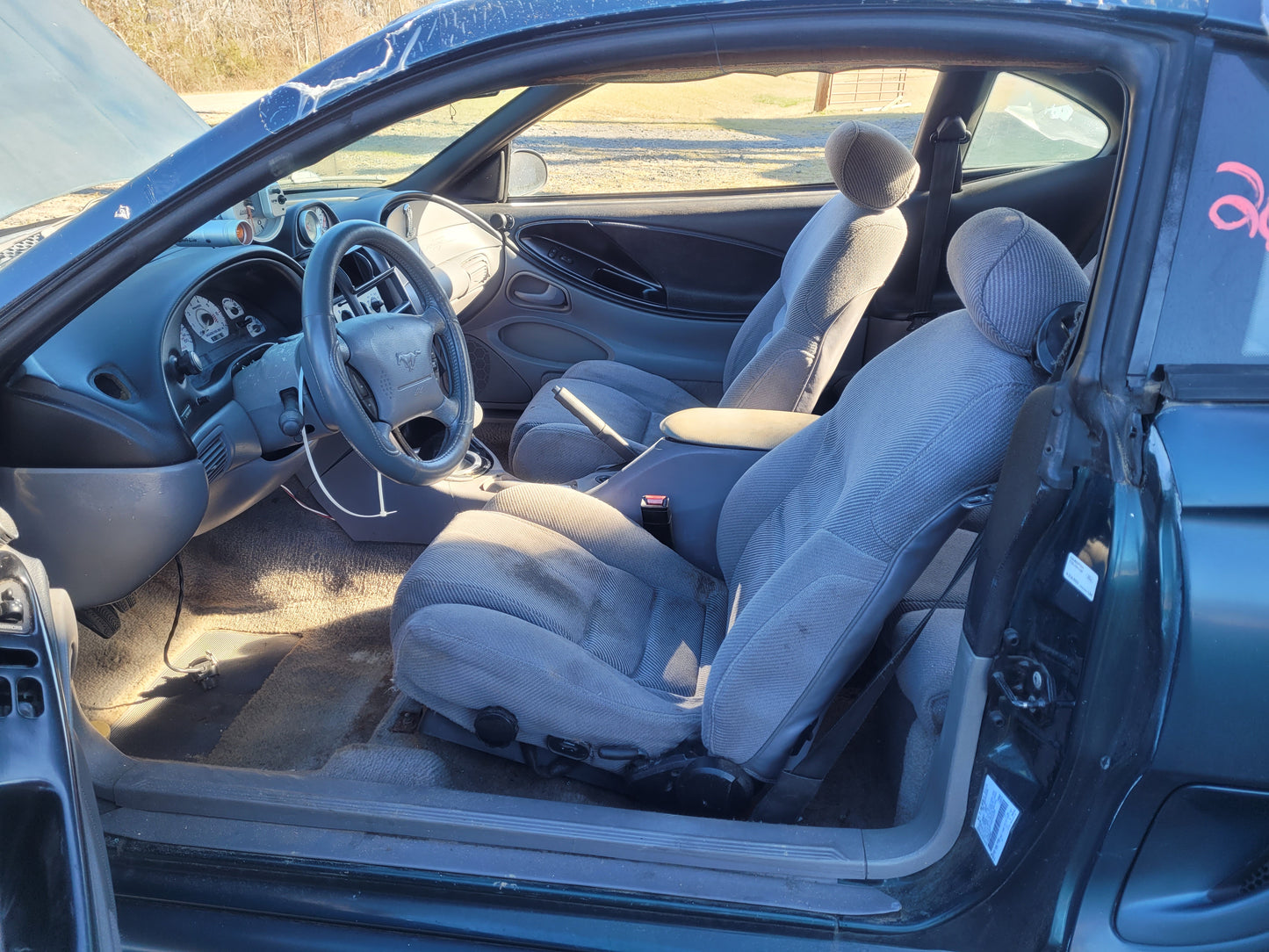Stock 2668. 1995 Ford Mustang GT Coupe Vortech Supercharged V8 T5 Manny Tranny 153k Miles - The Parts Farm