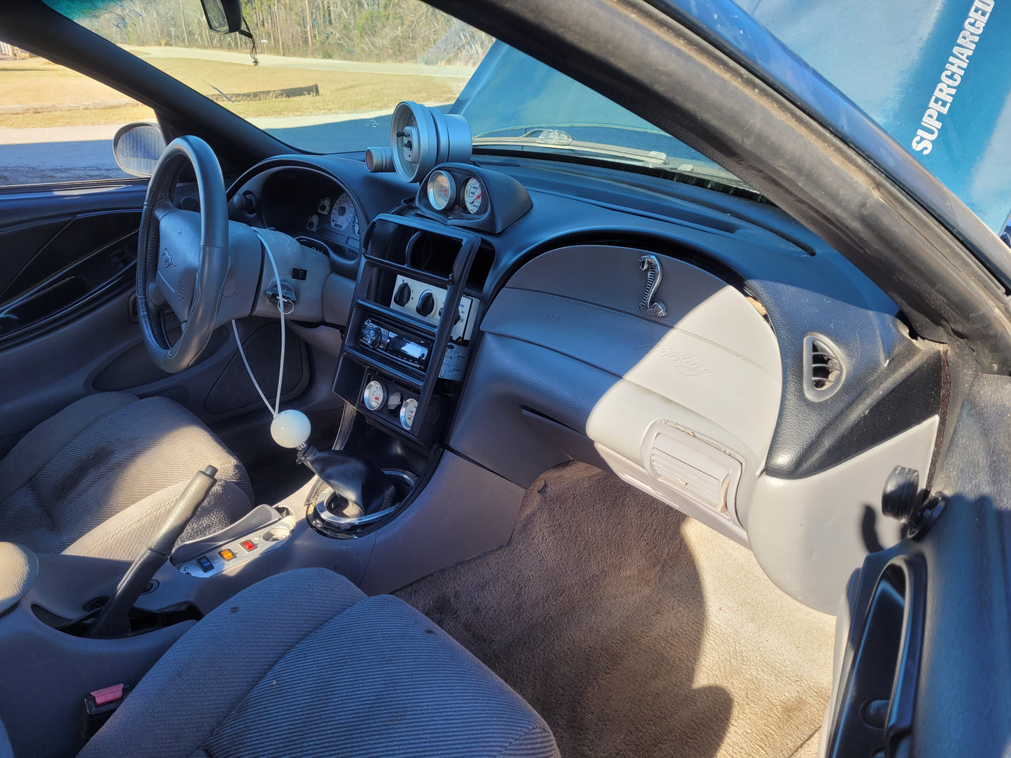 Stock 2668. 1995 Ford Mustang GT Coupe Vortech Supercharged V8 T5 Manny Tranny 153k Miles - The Parts Farm
