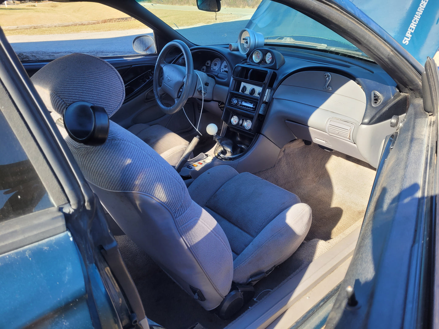 Stock 2668. 1995 Ford Mustang GT Coupe Vortech Supercharged V8 T5 Manny Tranny 153k Miles - The Parts Farm