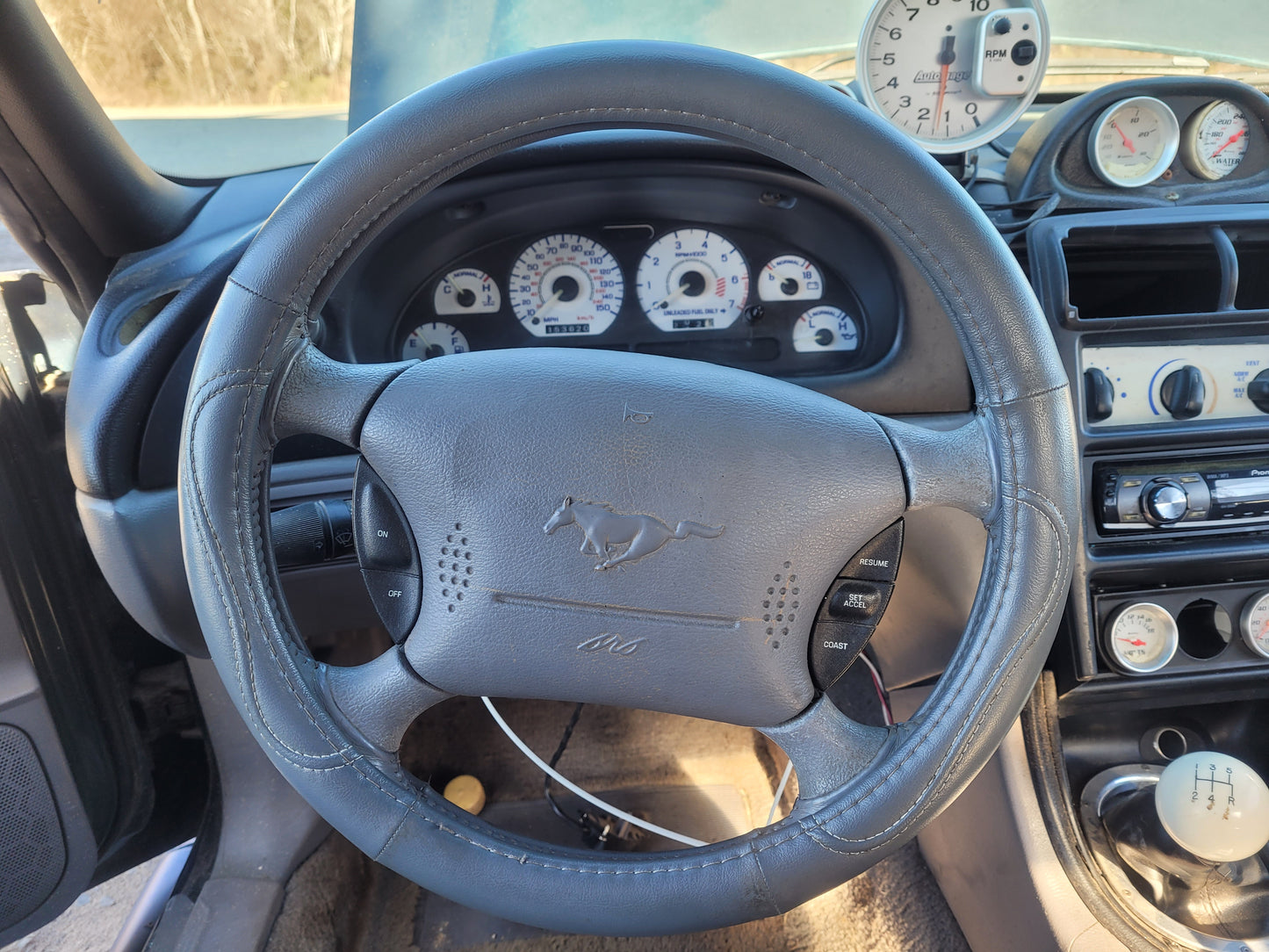 Stock 2668. 1995 Ford Mustang GT Coupe Vortech Supercharged V8 T5 Manny Tranny 153k Miles - The Parts Farm