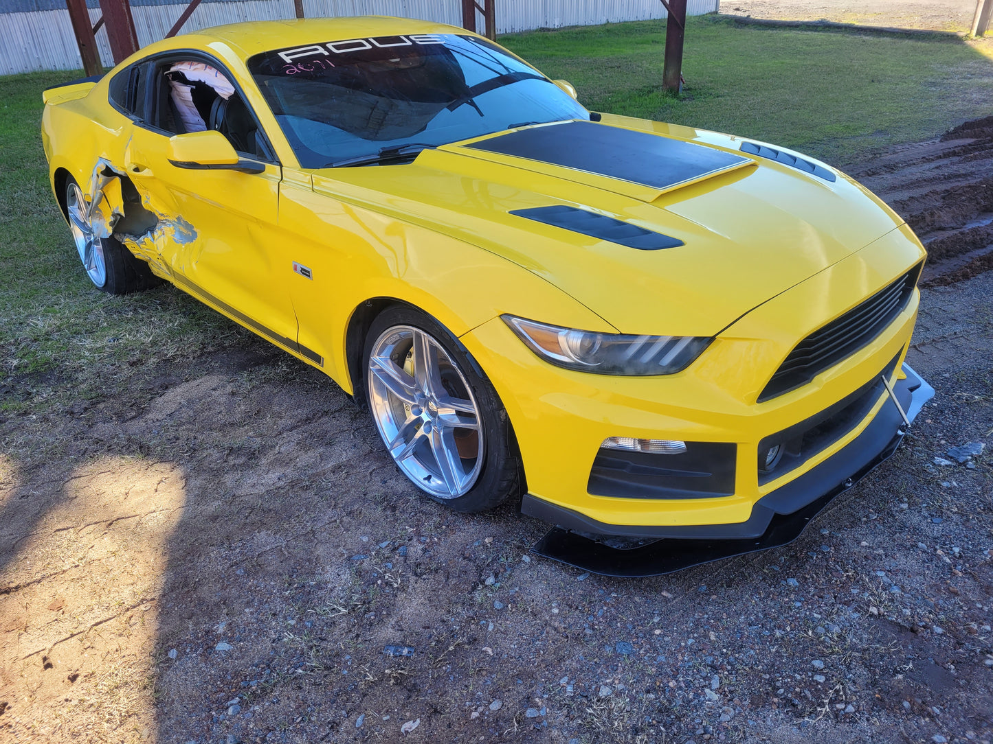 Stock 2671. 2015 Ford Mustang GT Roush Stage 2 Coupe 5.0L V8 Gen 2 MT82 M/T 57k Miles - The Parts Farm