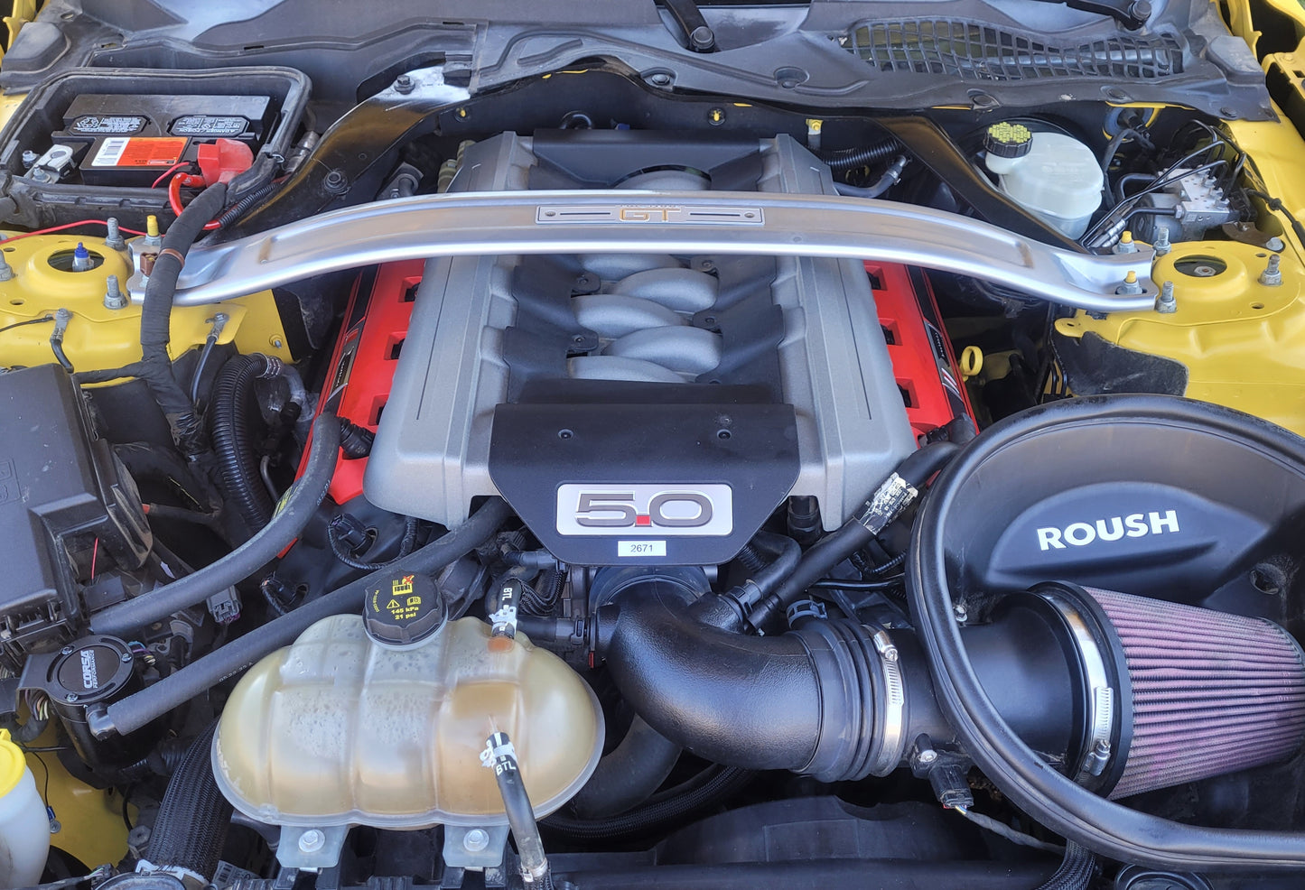 Stock 2671. 2015 Ford Mustang GT Roush Stage 2 Coupe 5.0L V8 Gen 2 MT82 M/T 57k Miles - The Parts Farm