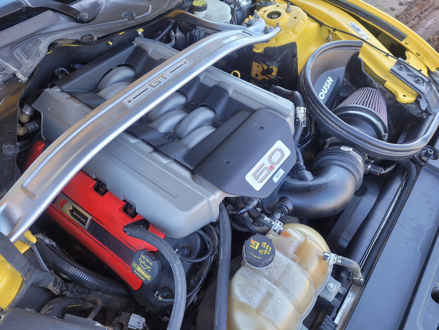 Stock 2671. 2015 Ford Mustang GT Roush Stage 2 Coupe 5.0L V8 Gen 2 MT82 M/T 57k Miles - The Parts Farm