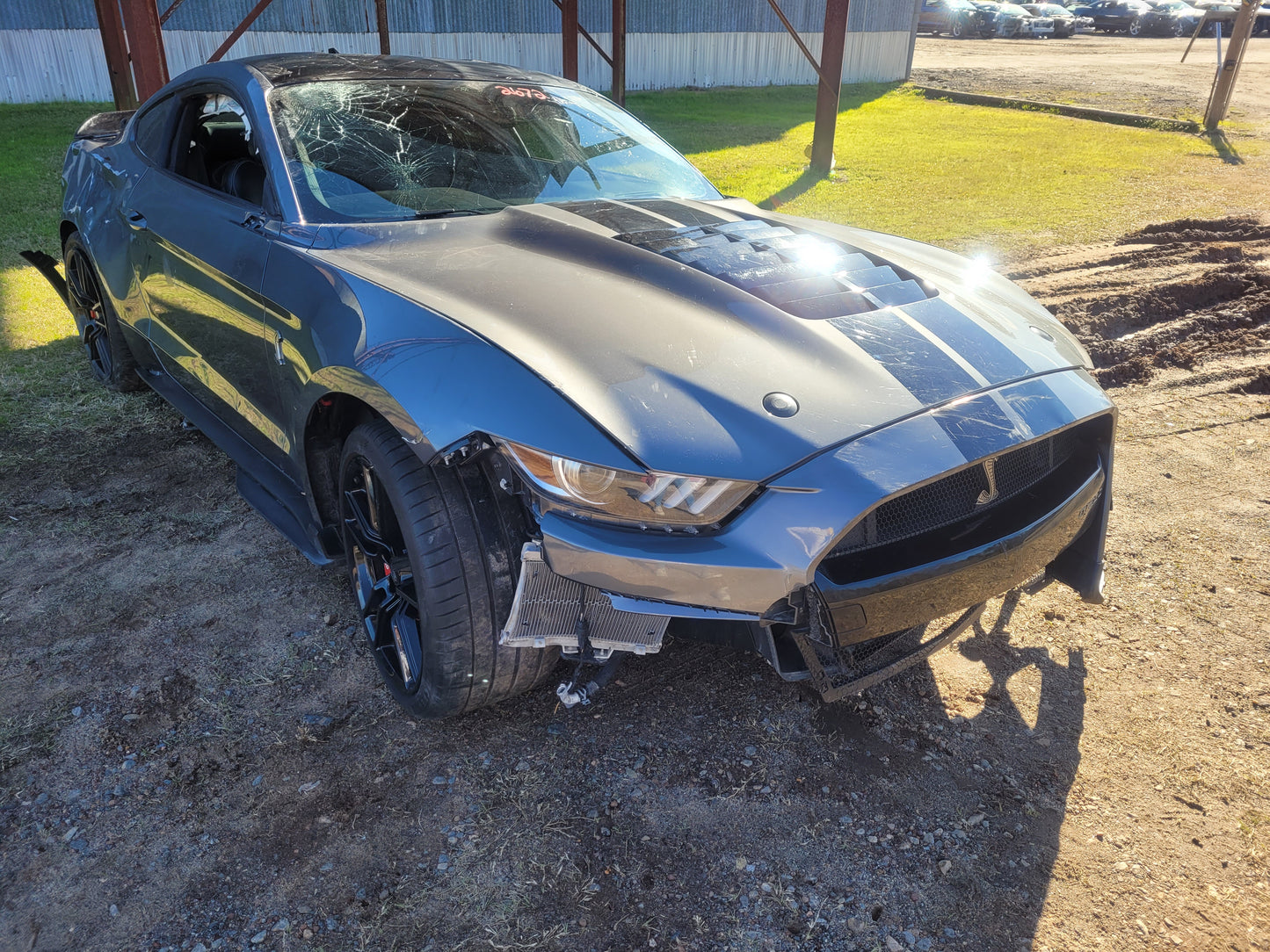 Stock 2672. 2022 Ford Mustang Shelby GT500 Coupe 5.2L SC 7 Speed DCT 21k Miles - The Parts Farm