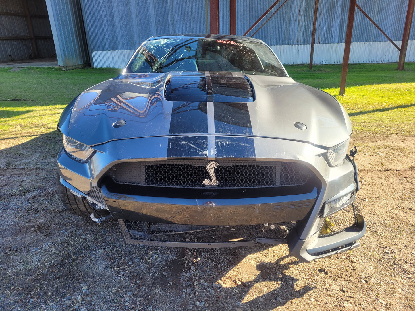 Stock 2672. 2022 Ford Mustang Shelby GT500 Coupe 5.2L SC 7 Speed DCT 21k Miles - The Parts Farm
