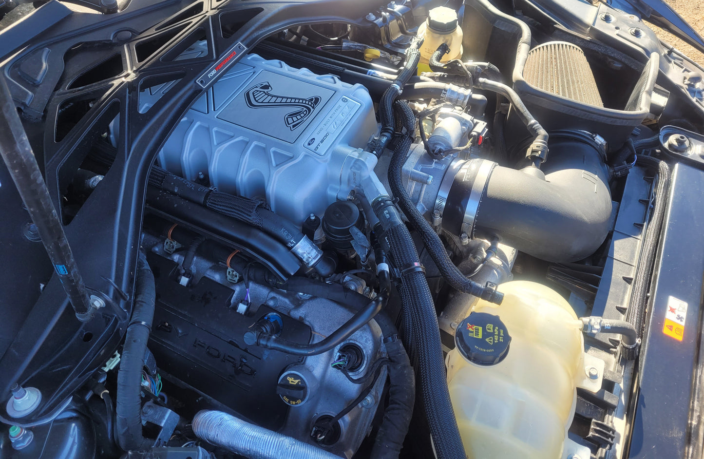 Stock 2672. 2022 Ford Mustang Shelby GT500 Coupe 5.2L SC 7 Speed DCT 21k Miles - The Parts Farm