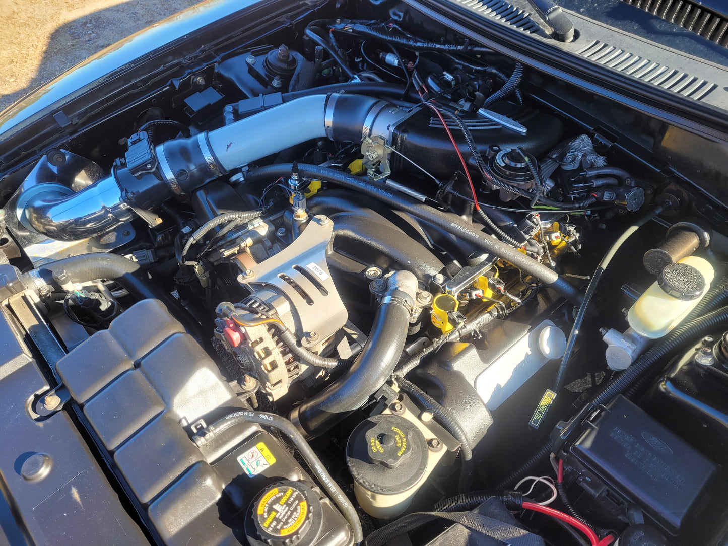 Stock 2675. 2000 Ford Mustang GT Coupe 4.6L V8 Trickflow Intake T45 Headers 116k Miles - The Parts Farm