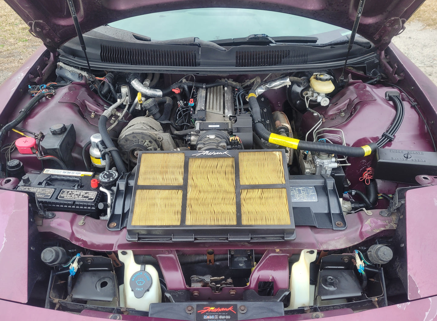 Stock 2676. 1995 Pontiac Firebird Firehawk 5.7L V8 LT1 Coupe Auto Trans 88k Miles - The Parts Farm