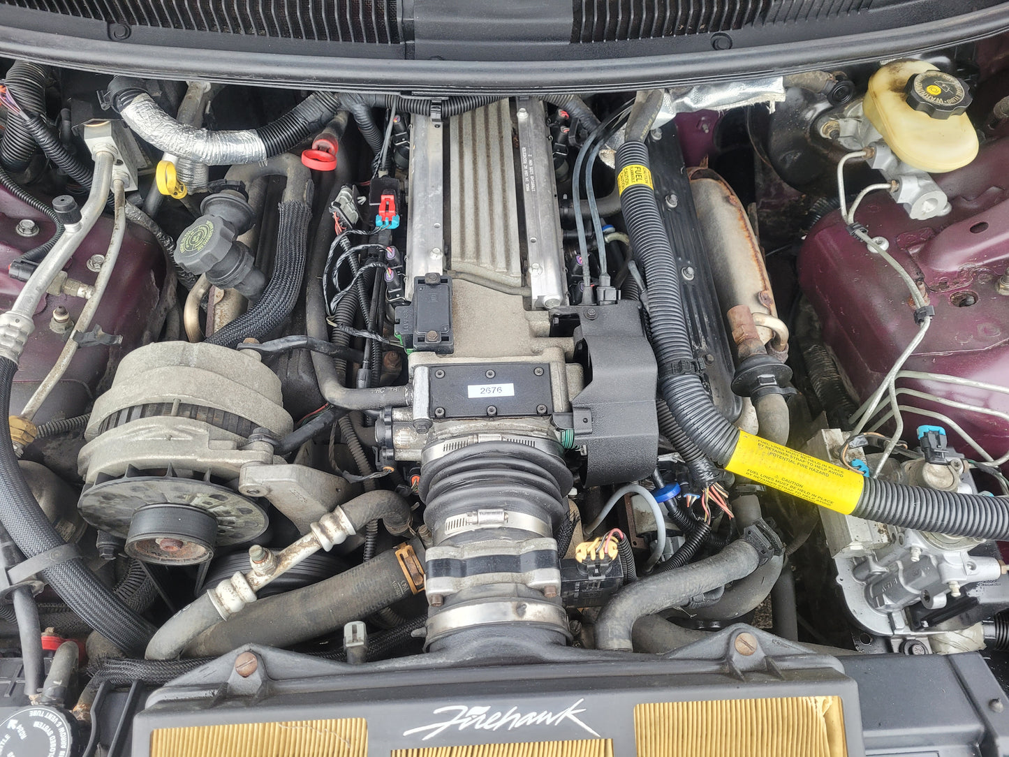Stock 2676. 1995 Pontiac Firebird Firehawk 5.7L V8 LT1 Coupe Auto Trans 88k Miles - The Parts Farm