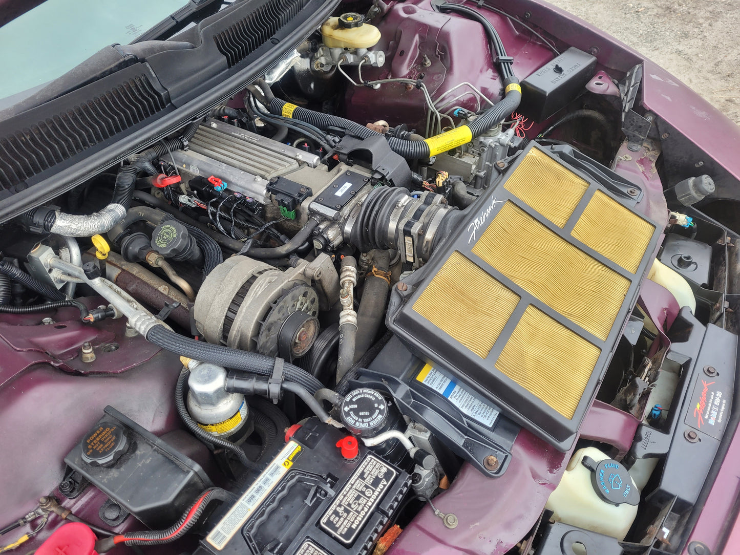 Stock 2676. 1995 Pontiac Firebird Firehawk 5.7L V8 LT1 Coupe Auto Trans 88k Miles - The Parts Farm