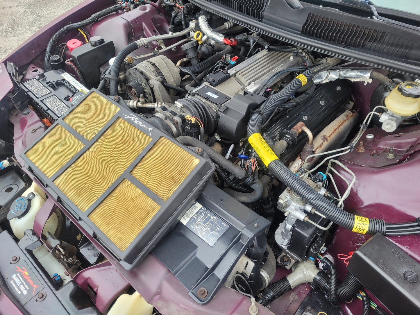 Stock 2676. 1995 Pontiac Firebird Firehawk 5.7L V8 LT1 Coupe Auto Trans 88k Miles - The Parts Farm