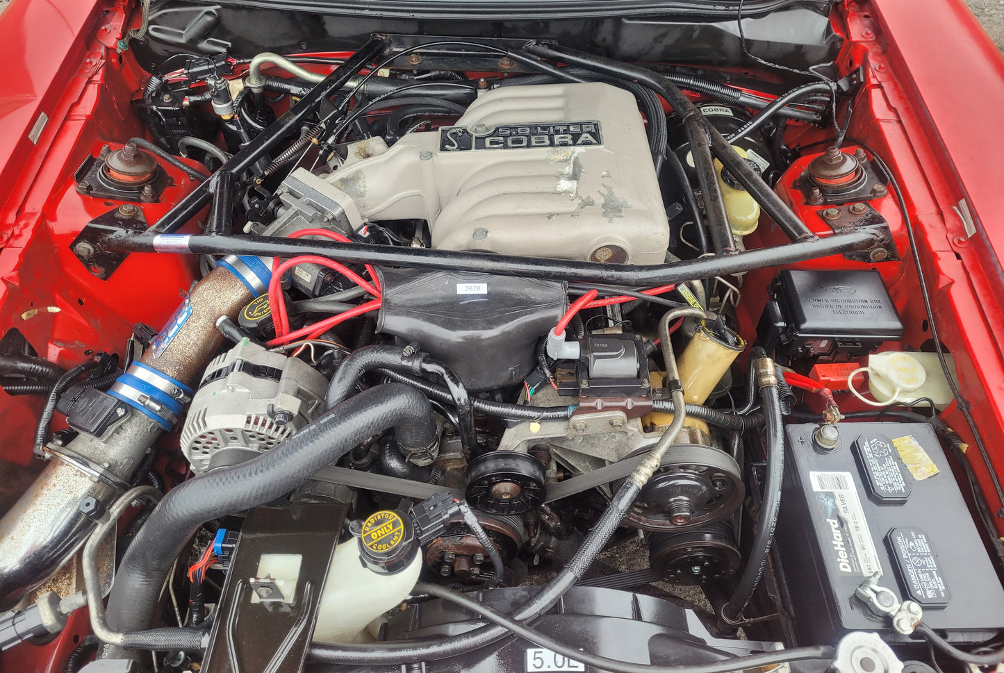 Stock 2678. 1994 Ford Mustang Cobra Coupe 5.0L V8 T5Z 5 Speed M/T 63k Miles - The Parts Farm