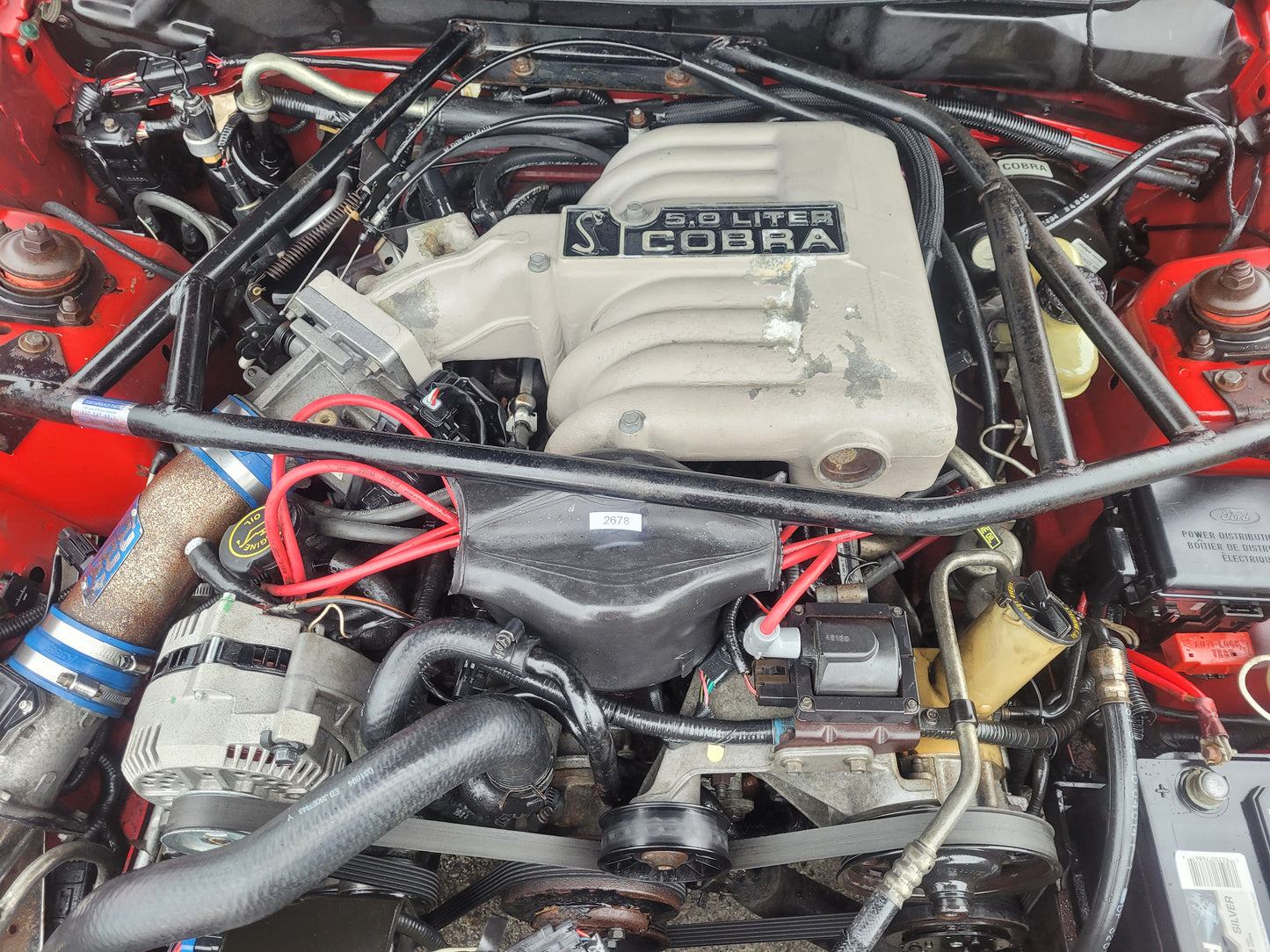 Stock 2678. 1994 Ford Mustang Cobra Coupe 5.0L V8 T5Z 5 Speed M/T 63k Miles - The Parts Farm