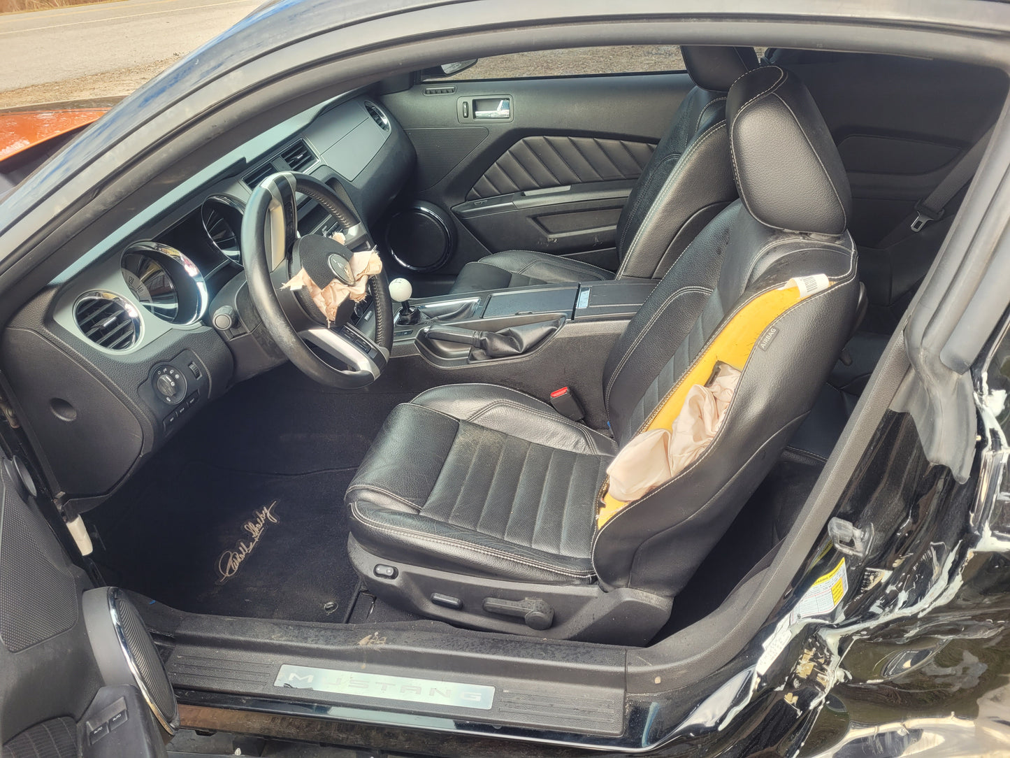Stock 2677. 2010 Ford Mustang GT Coupe 4.6L V8 Edelbrock SC 3650 5 Speed Trans 35K Miles - The Parts Farm