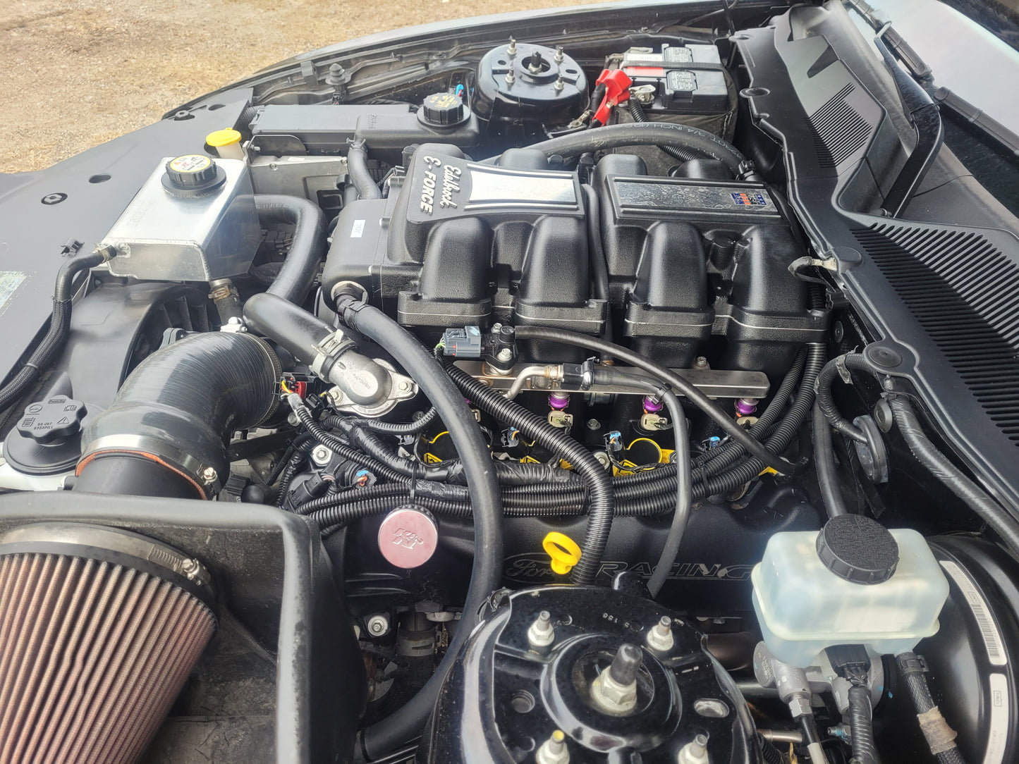 Stock 2677. 2010 Ford Mustang GT Coupe 4.6L V8 Edelbrock SC 3650 5 Speed Trans 35K Miles - The Parts Farm