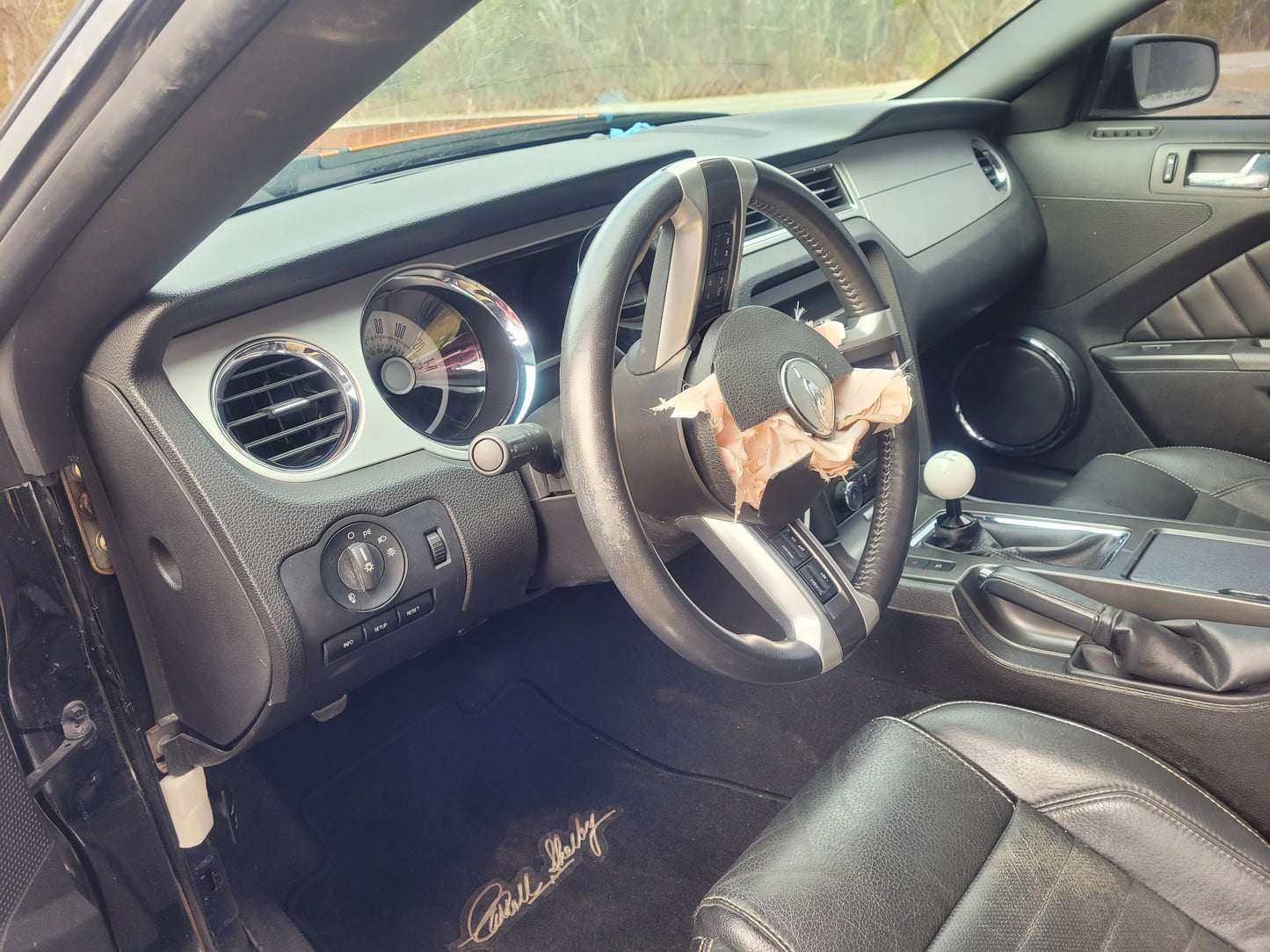 Stock 2677. 2010 Ford Mustang GT Coupe 4.6L V8 Edelbrock SC 3650 5 Speed Trans 35K Miles - The Parts Farm