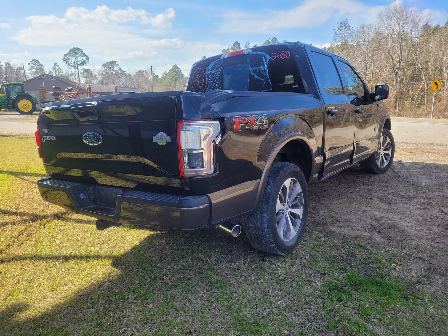 Stock 2680. 2017 Ford F150 Pickup Truck King Ranch Big Boy Leather Daddy!!! 71k Miles - The Parts Farm