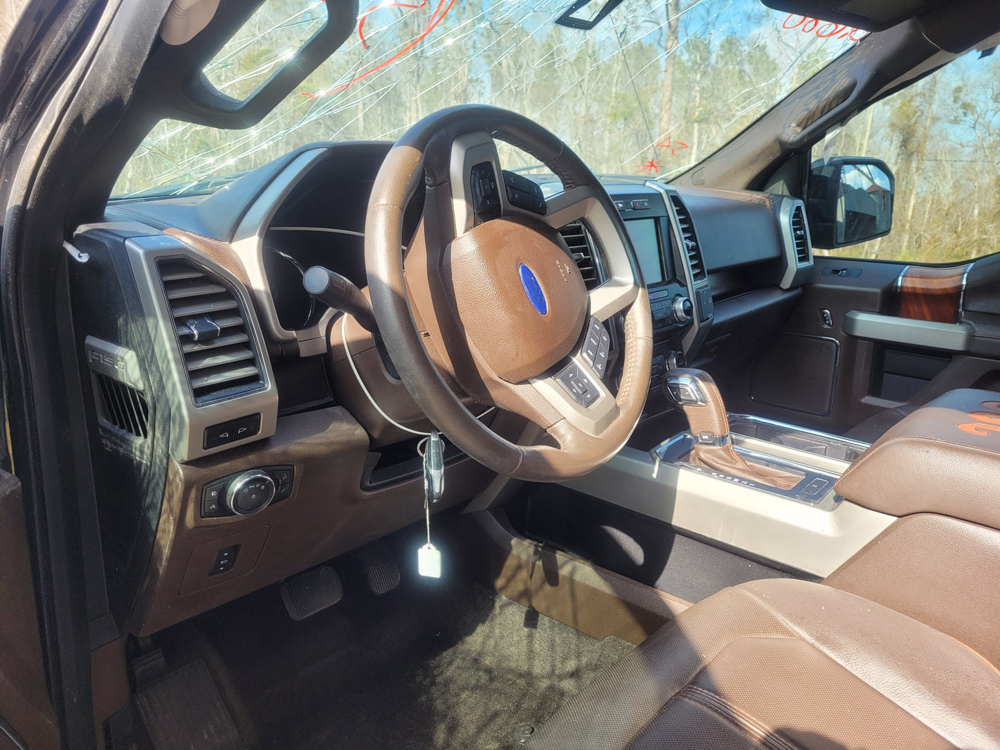 Stock 2680. 2017 Ford F150 Pickup Truck King Ranch Big Boy Leather Daddy!!! 71k Miles - The Parts Farm