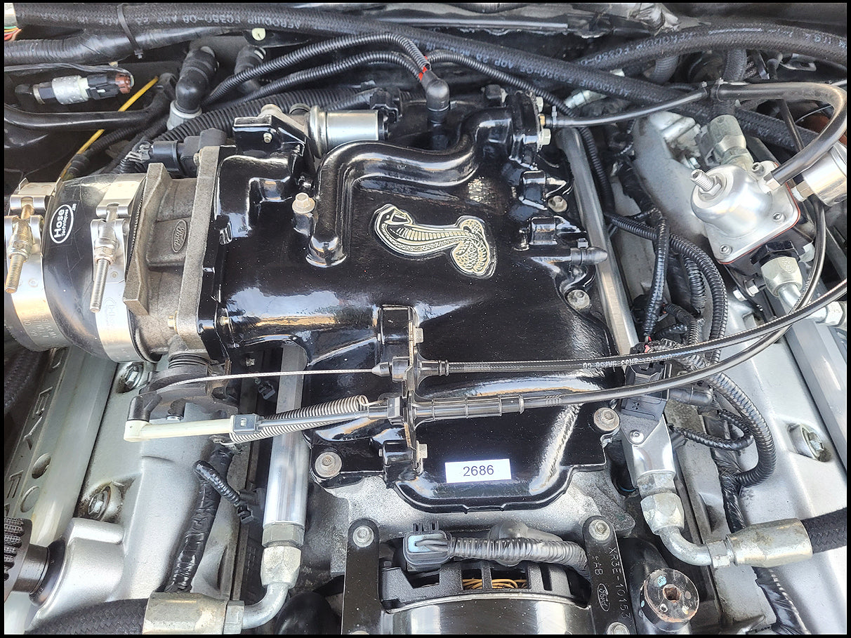 Stock 2686. 2004 Ford Mustang Cobra Coupe 4.6L 32v V8 Turbo T56 Manny Tranny 67k Miles - The Parts Farm