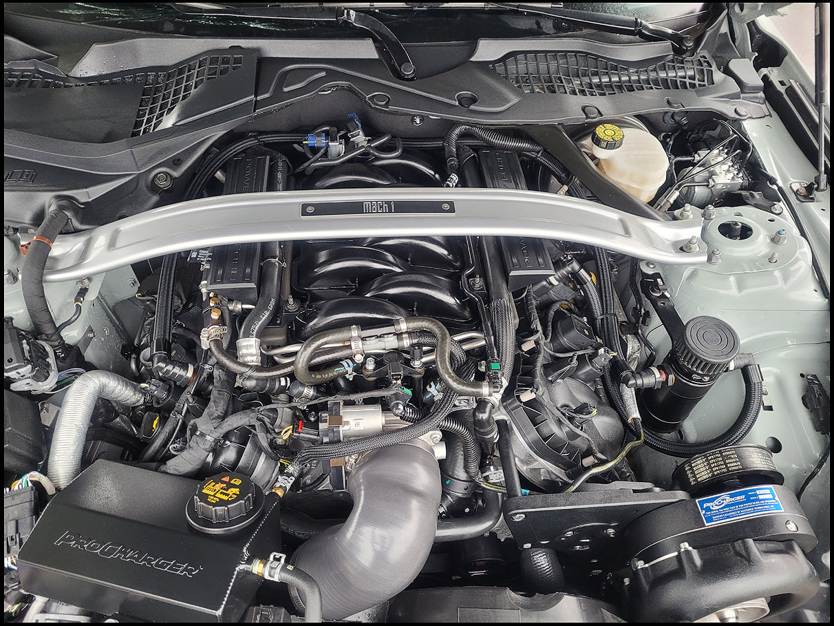 Stock 2691. 2021 Ford Mustang Mach 1 5.0L Procharged Gen3 V8 Engine 10R80 A/T 16k Miles - The Parts Farm