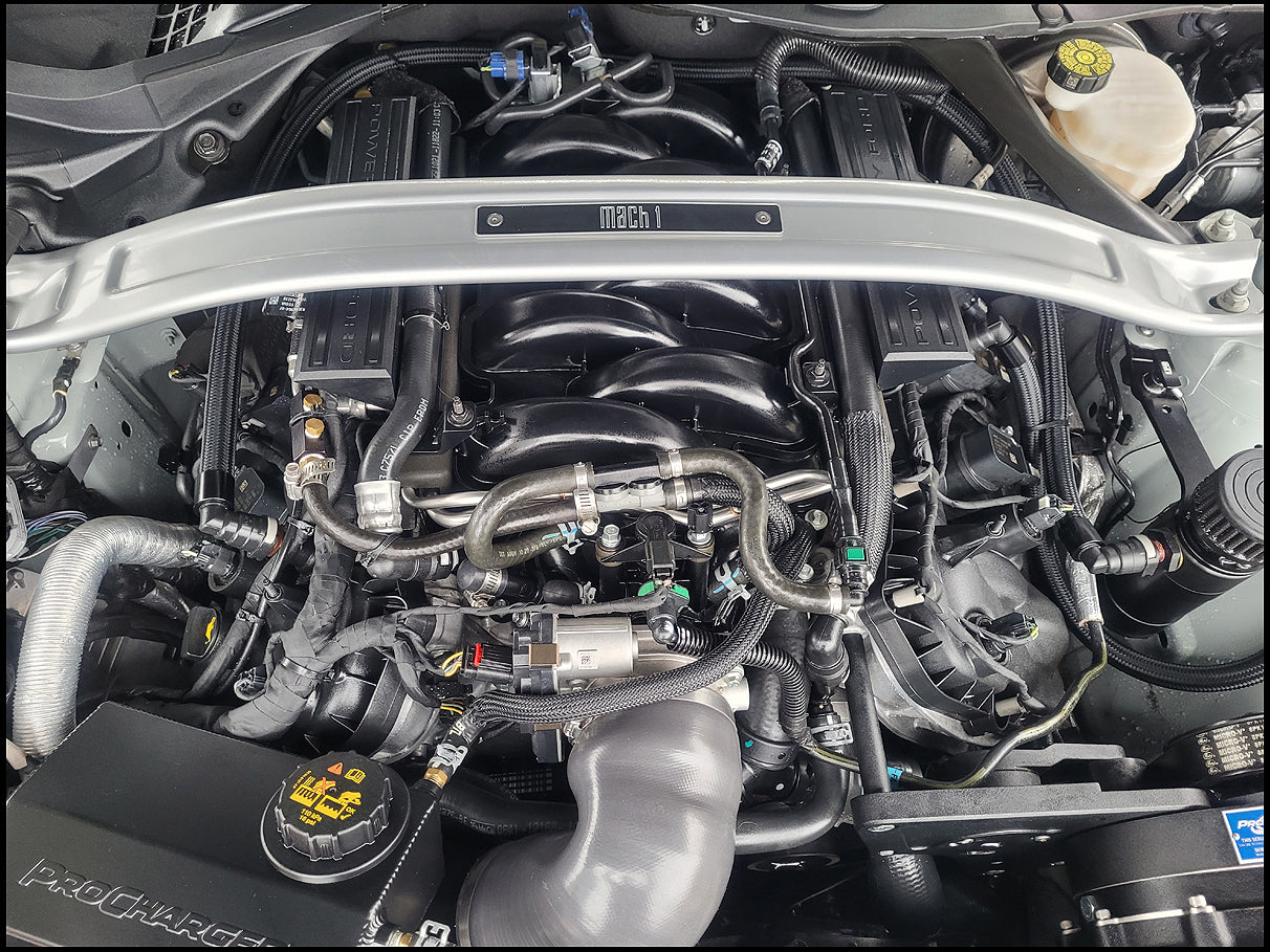 Stock 2691. 2021 Ford Mustang Mach 1 5.0L Procharged Gen3 V8 Engine 10R80 A/T 16k Miles - The Parts Farm