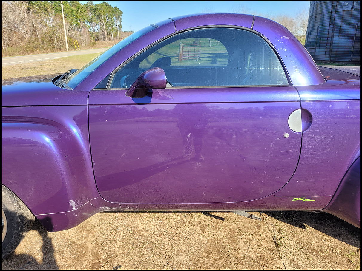 Stock 2687. 2004 Chevrolet SSR Pickup Truck Purple People Eater 124k Miles - The Parts Farm