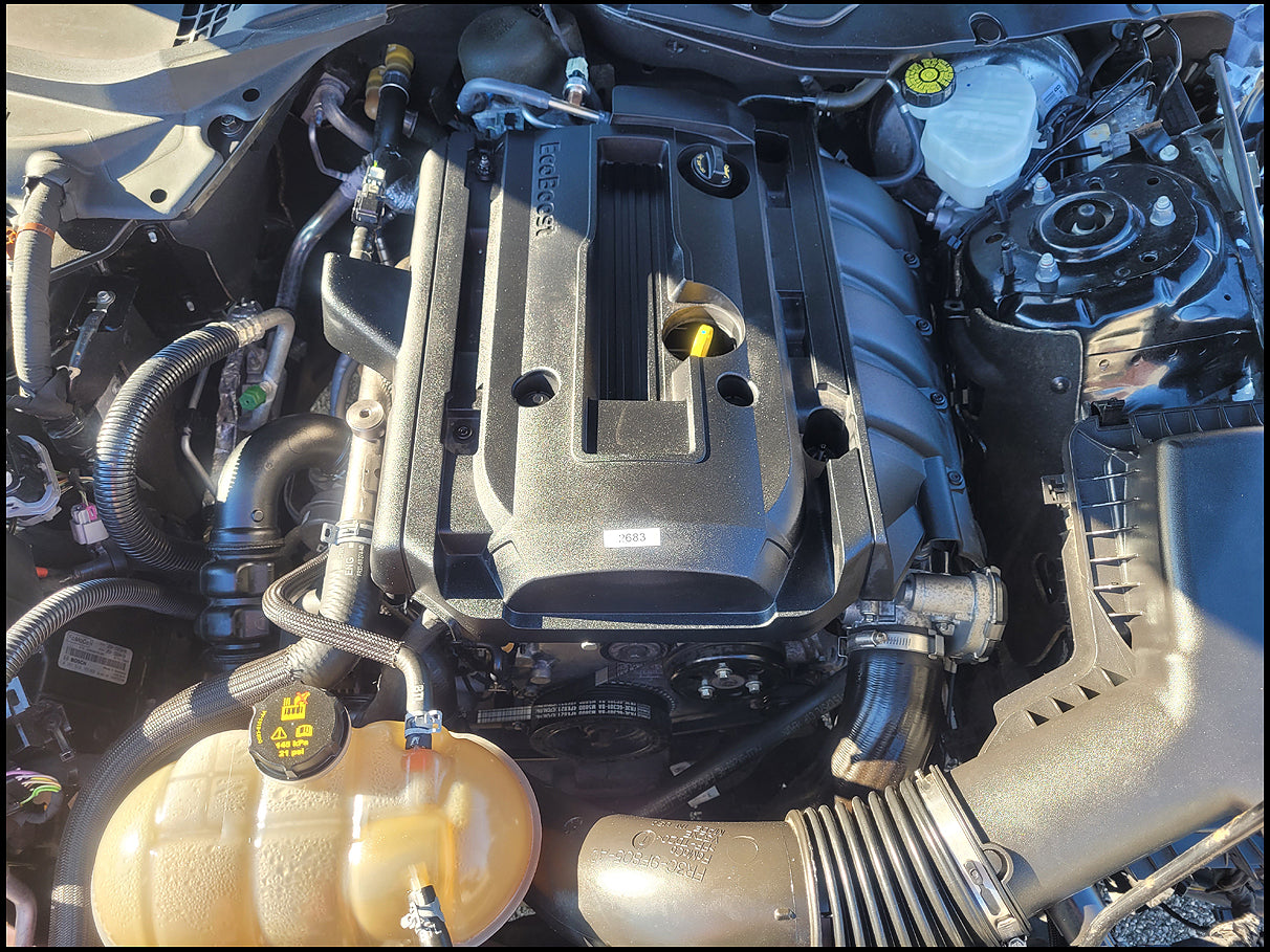 Stock 2683. 2018 Ford Mustang EcoBoost Turbo Engine 6R80 Auto Trans 35k Miles - The Parts Farm