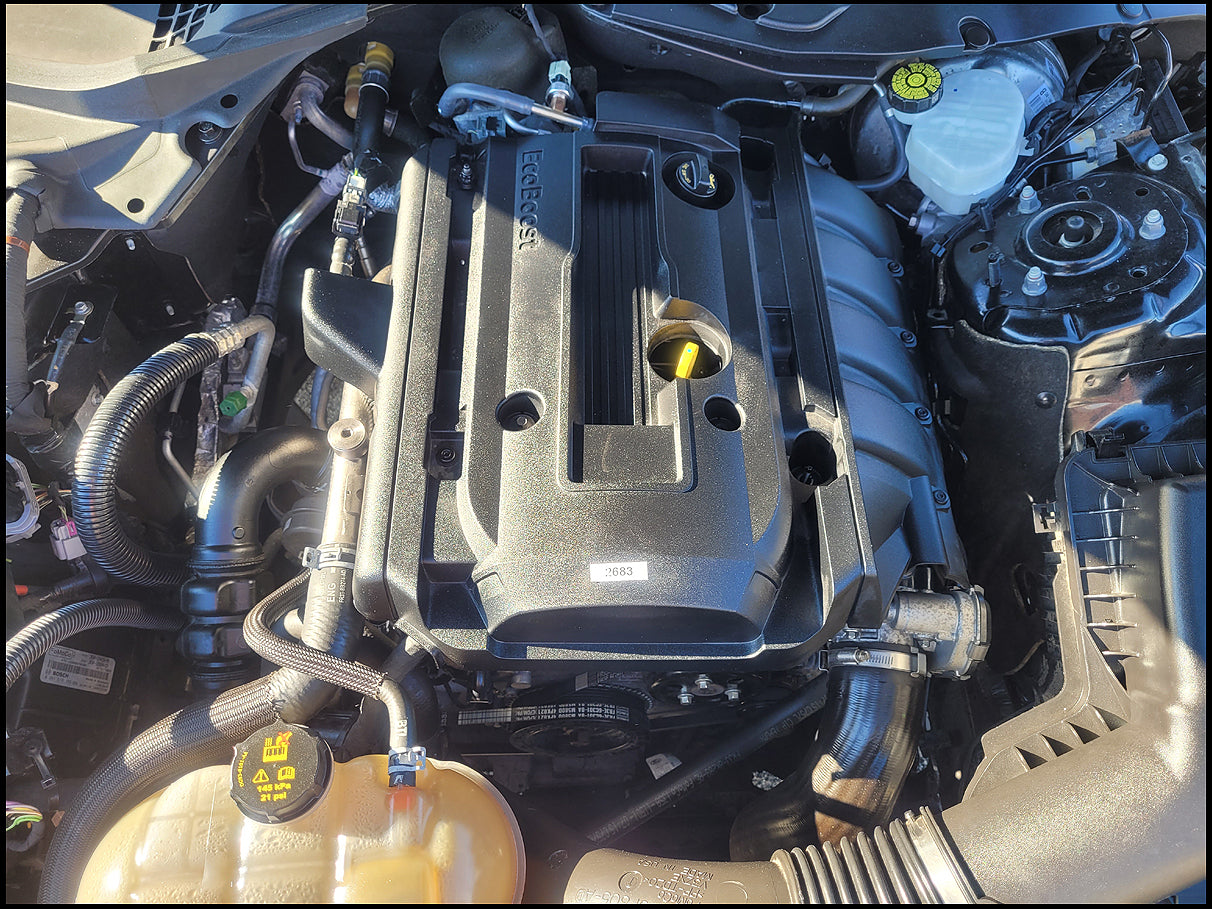 Stock 2683. 2018 Ford Mustang EcoBoost Turbo Engine 6R80 Auto Trans 35k Miles - The Parts Farm