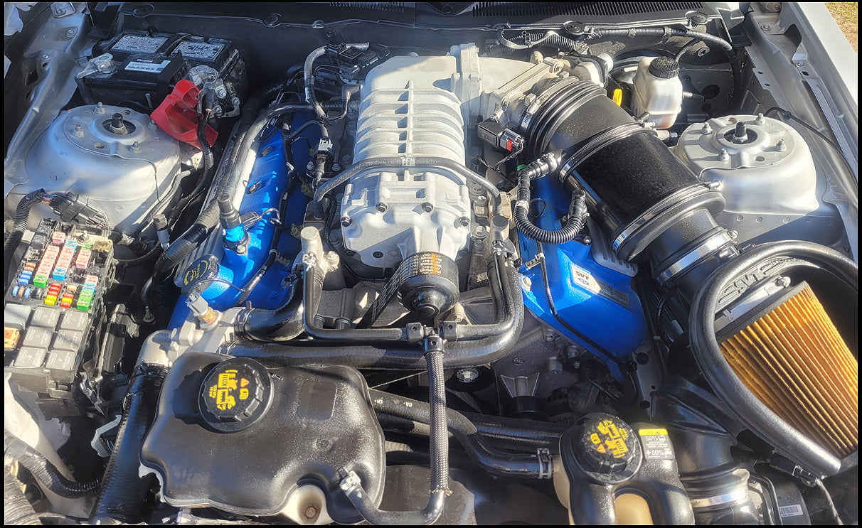 Stock 2697. 2011 Ford Mustang Shelby GT500 5.4L SC Engine TR6060 6 Speed M/T 62k Miles - The Parts Farm
