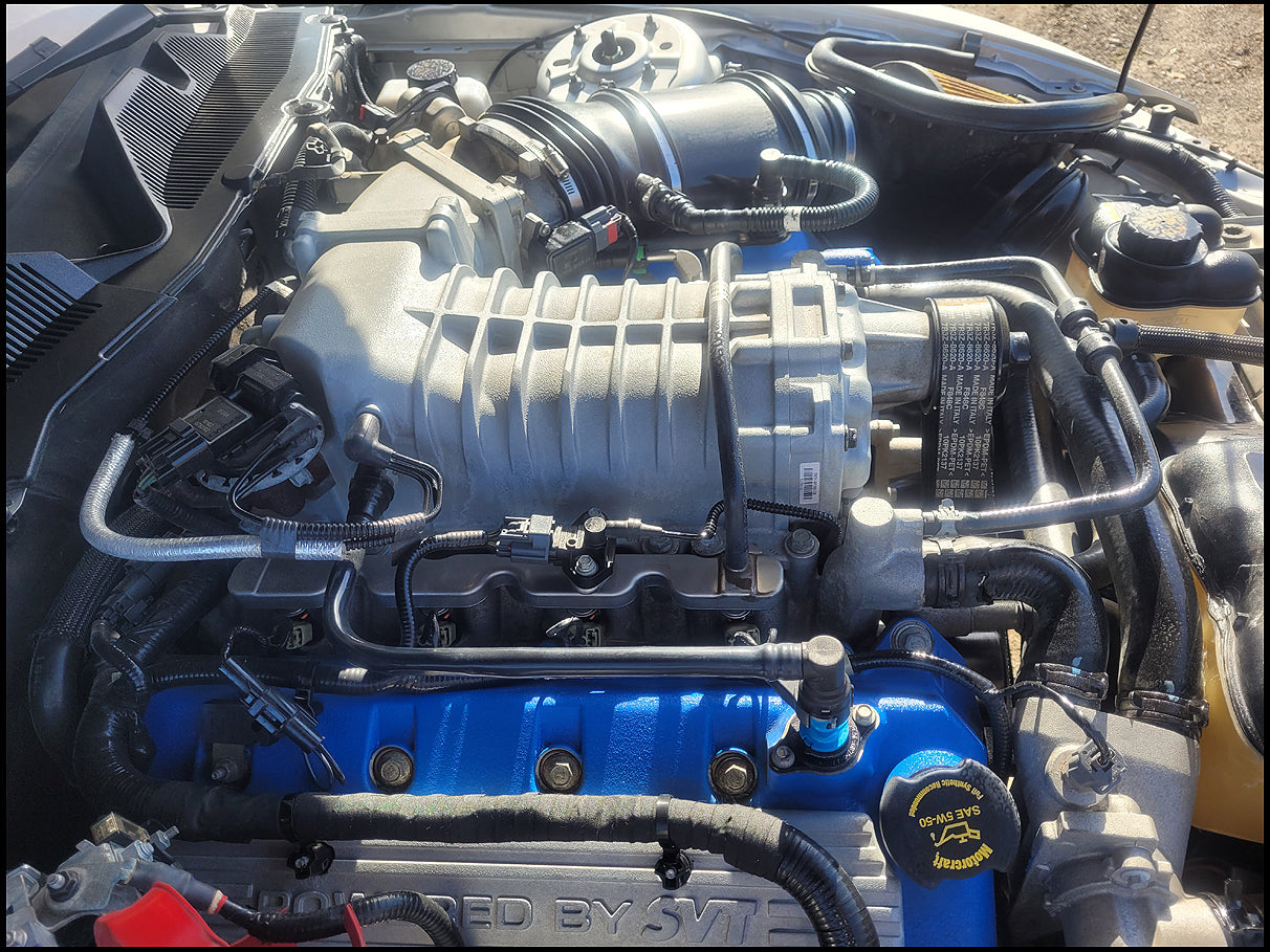 Stock 2697. 2011 Ford Mustang Shelby GT500 5.4L SC Engine TR6060 6 Speed M/T 62k Miles - The Parts Farm