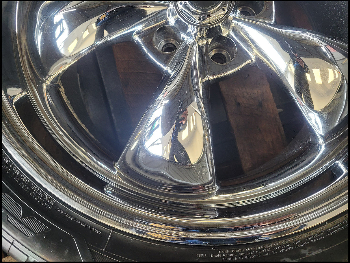 2010-2015 Chevrolet Camaro SS 3 Wheels 20x8.5 20x10 Spoke Staggered Tire 2673 - The Parts Farm