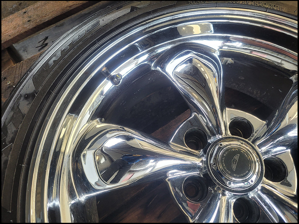 2010-2015 Chevrolet Camaro SS 3 Wheels 20x8.5 20x10 Spoke Staggered Tire 2673 - The Parts Farm