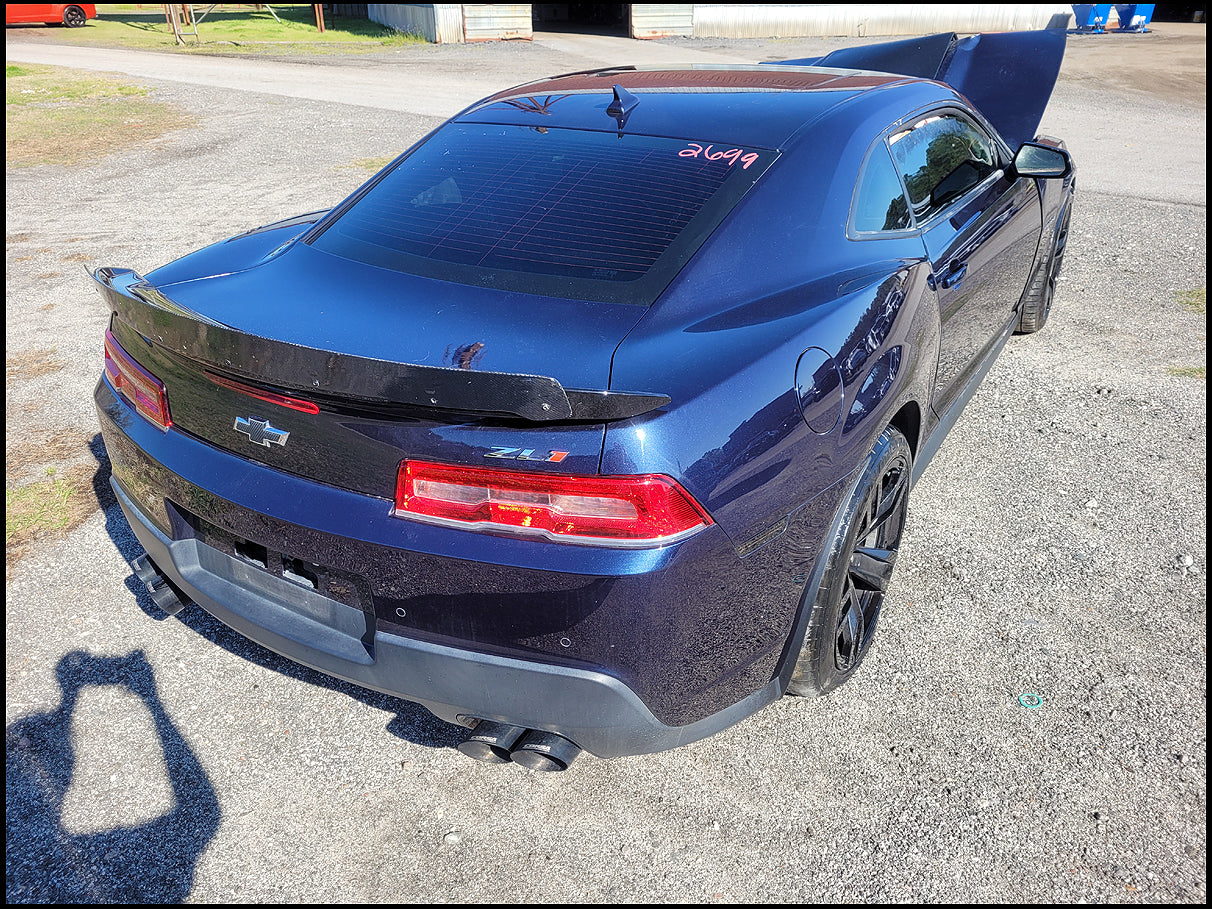 Stock 2699. 2015 Chevrolet Camaro ZL1 Coupe 6.2L SC V8 Engine Auto Trans 47k Miles - The Parts Farm