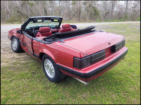 Stock 2702. 1990 Ford Mustang LX 5.0L Convertible Foxbody V8 Auto Trans 60k Miles