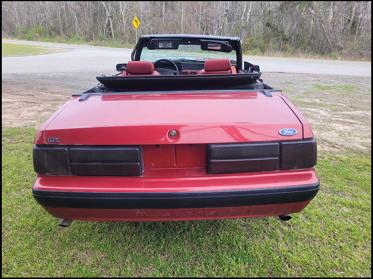 Stock 2702. 1990 Ford Mustang LX 5.0L Convertible Foxbody V8 Auto Trans 60k Miles - The Parts Farm