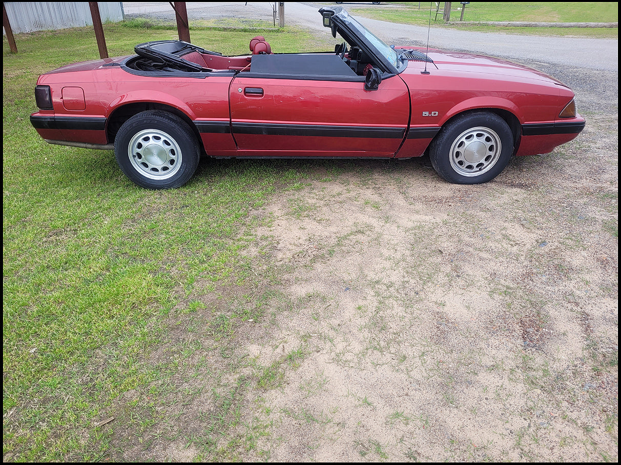 Stock 2702. 1990 Ford Mustang LX 5.0L Convertible Foxbody V8 Auto Trans 60k Miles - The Parts Farm