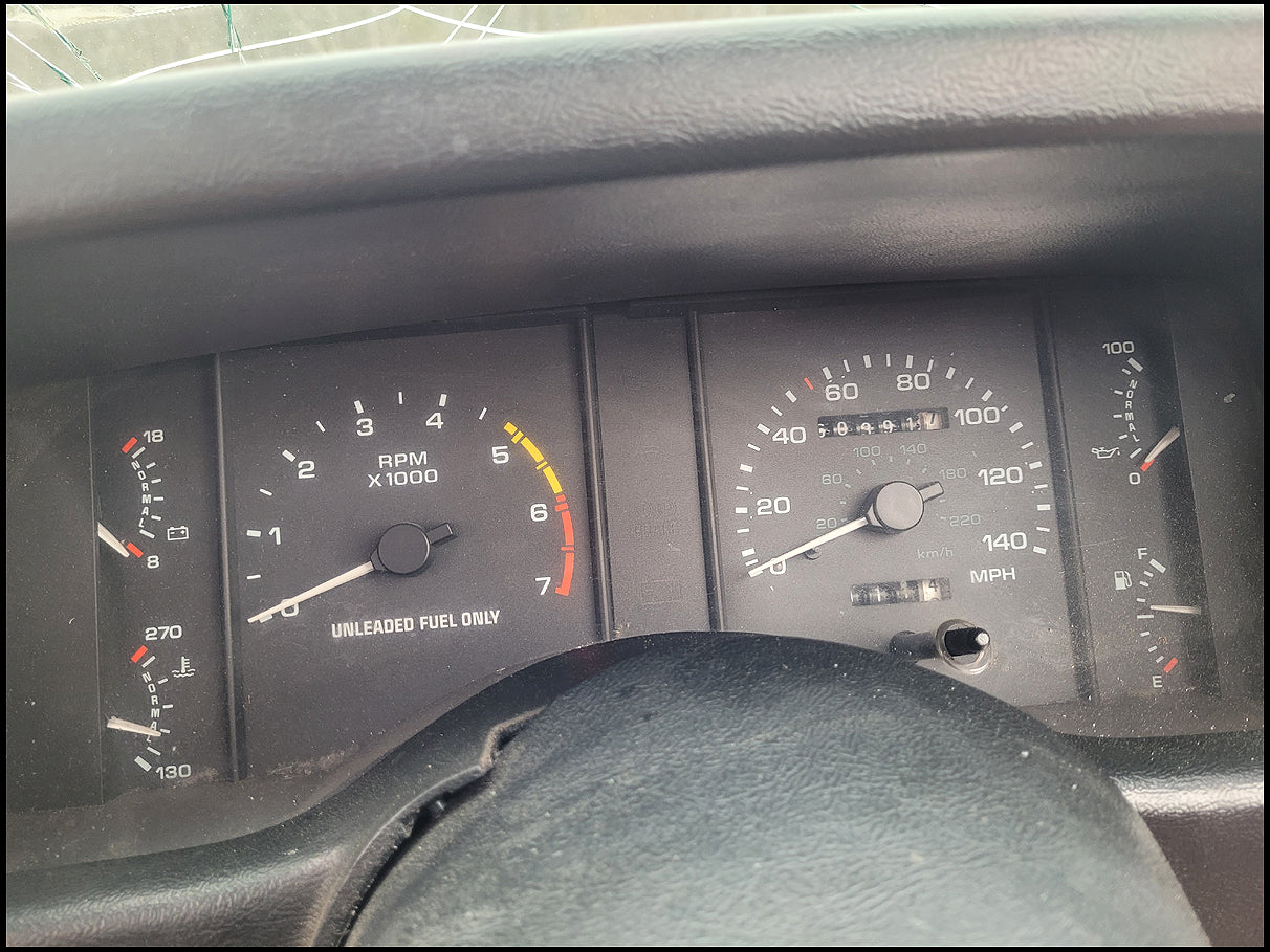 Stock 2702. 1990 Ford Mustang LX 5.0L Convertible Foxbody V8 Auto Trans 60k Miles - The Parts Farm